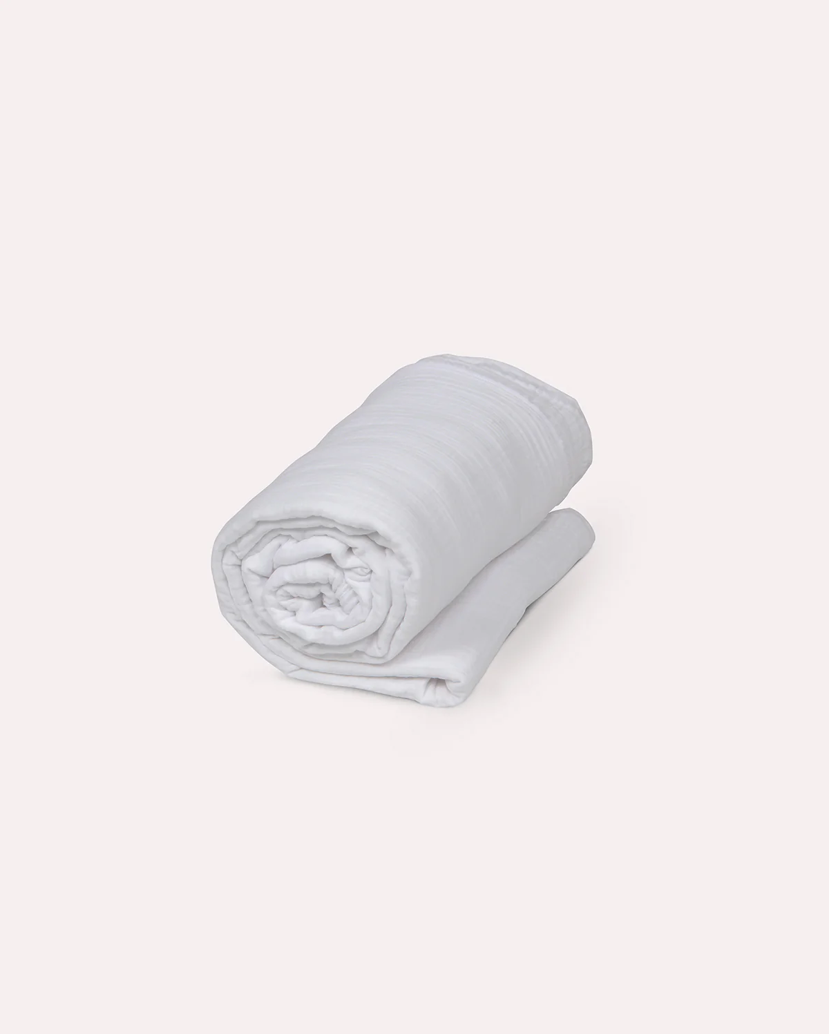 Mollis Muslin Cotton Blanket - White - Image 2