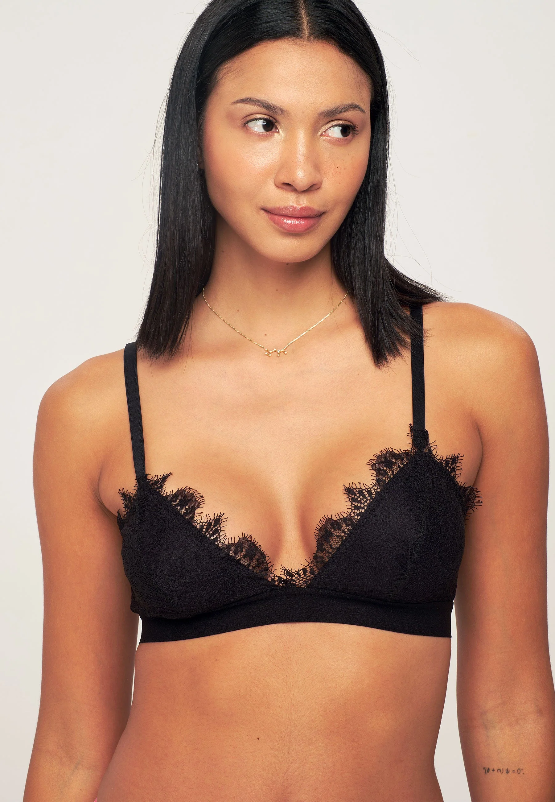 ATHENA BRALETTE - Triangle lace bra - fiore black - Image 5