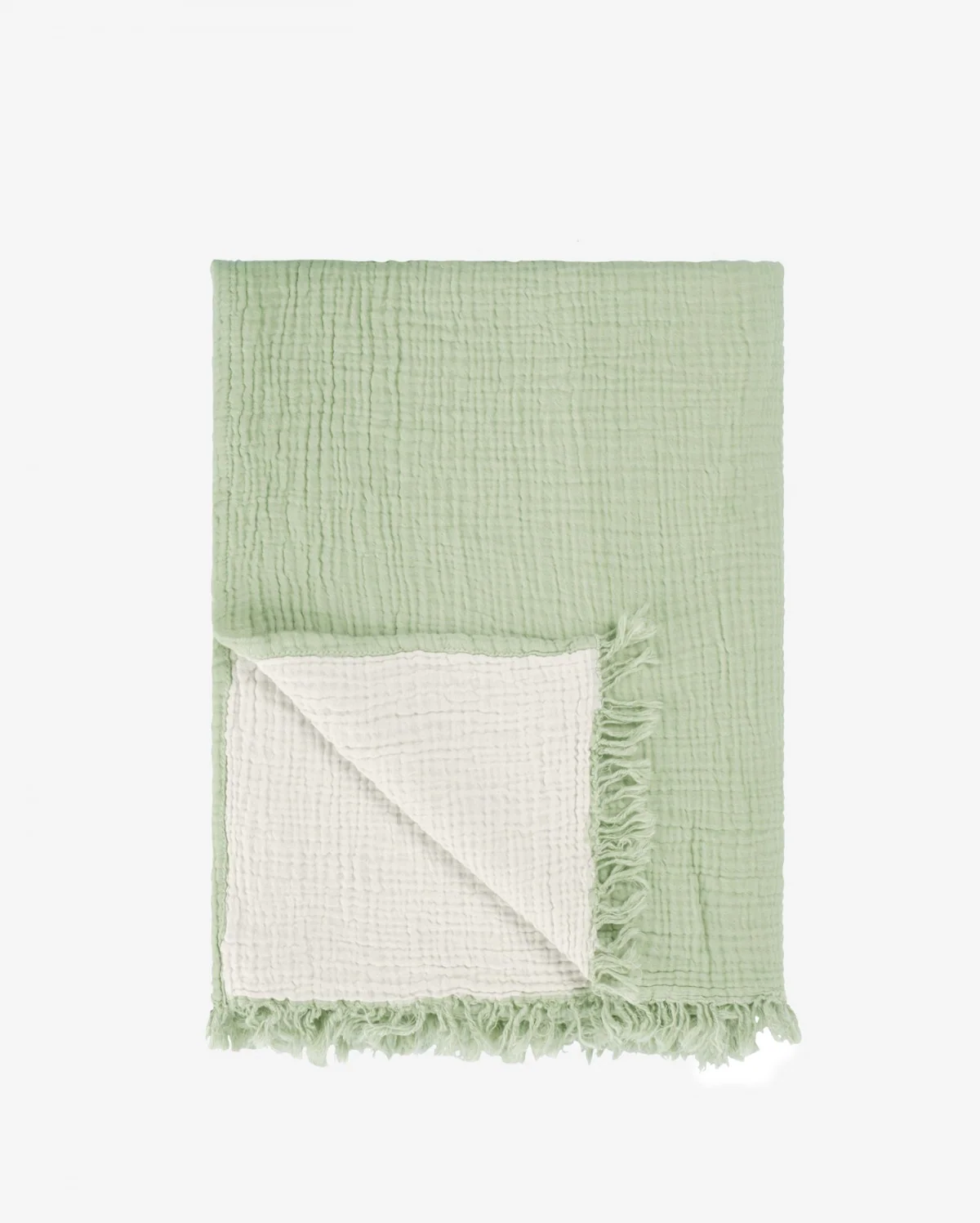 Cocoon Muslin Cotton Throw - Roseda & Sand Dolar - Image 4