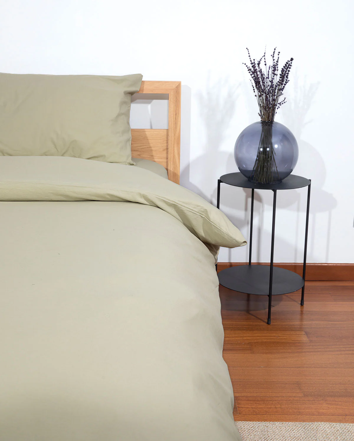 Classic Percale - Core Bedding Set - Sage Green - Image 3