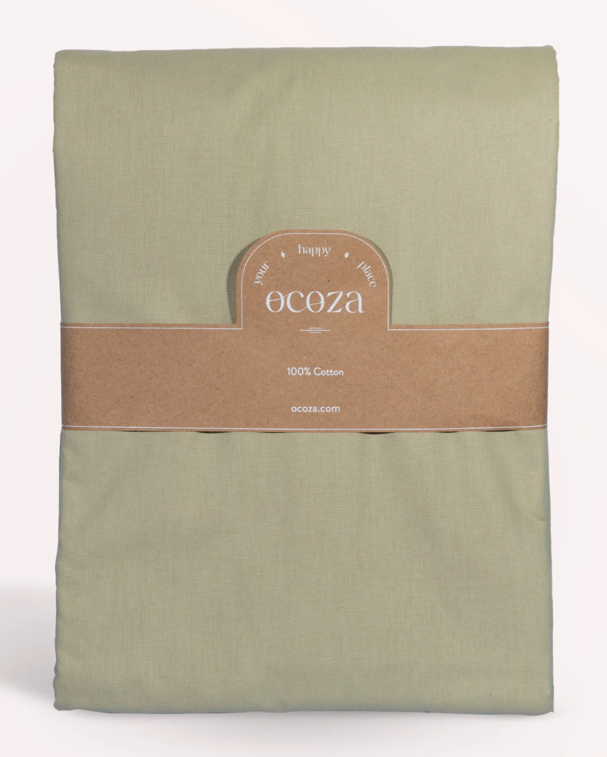 Classic Percale - Core Bedding Set - Sage Green - Image 4