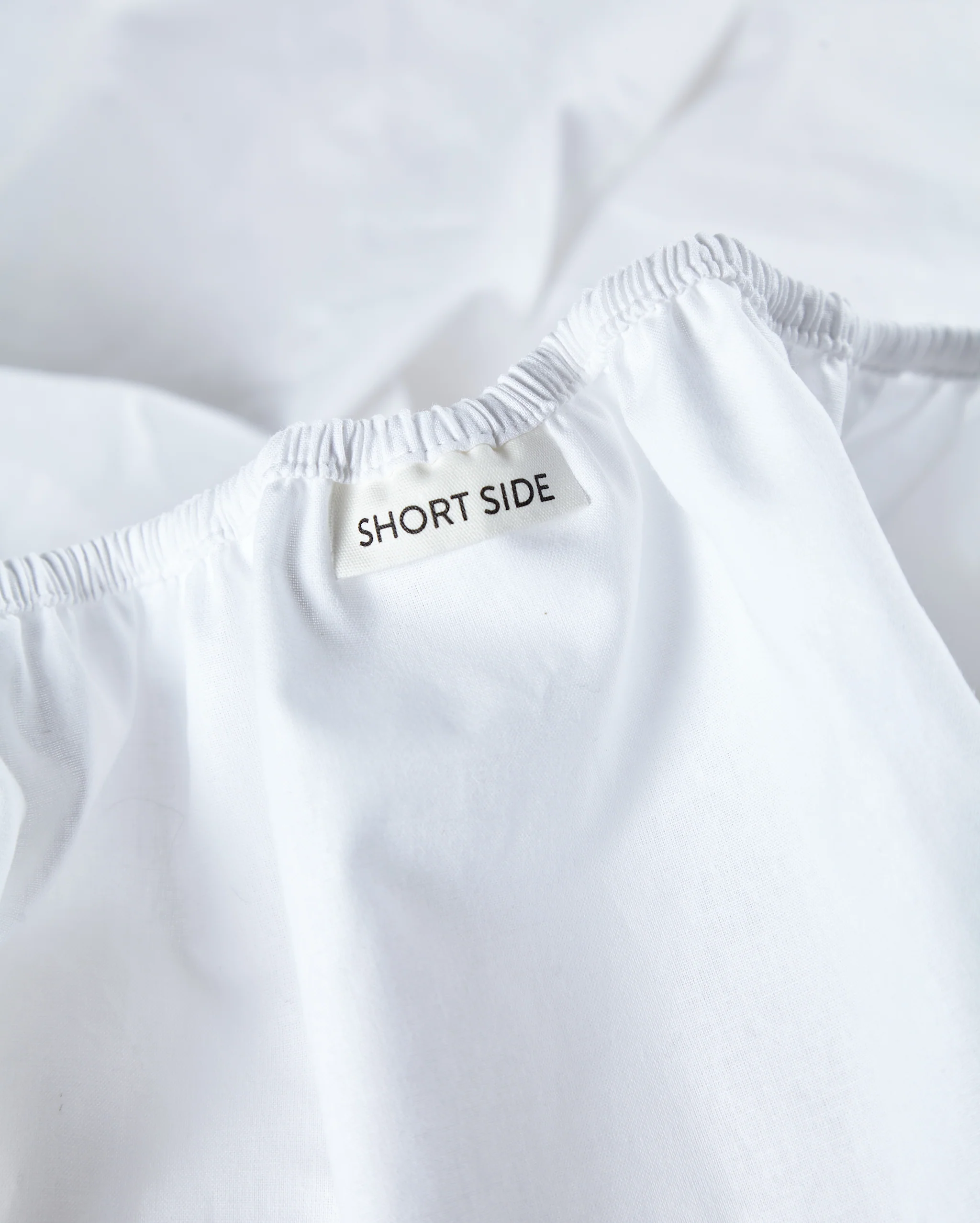 Classic Percale - Core Bedding Set - White with Anthracite Piped Edge - Image 13