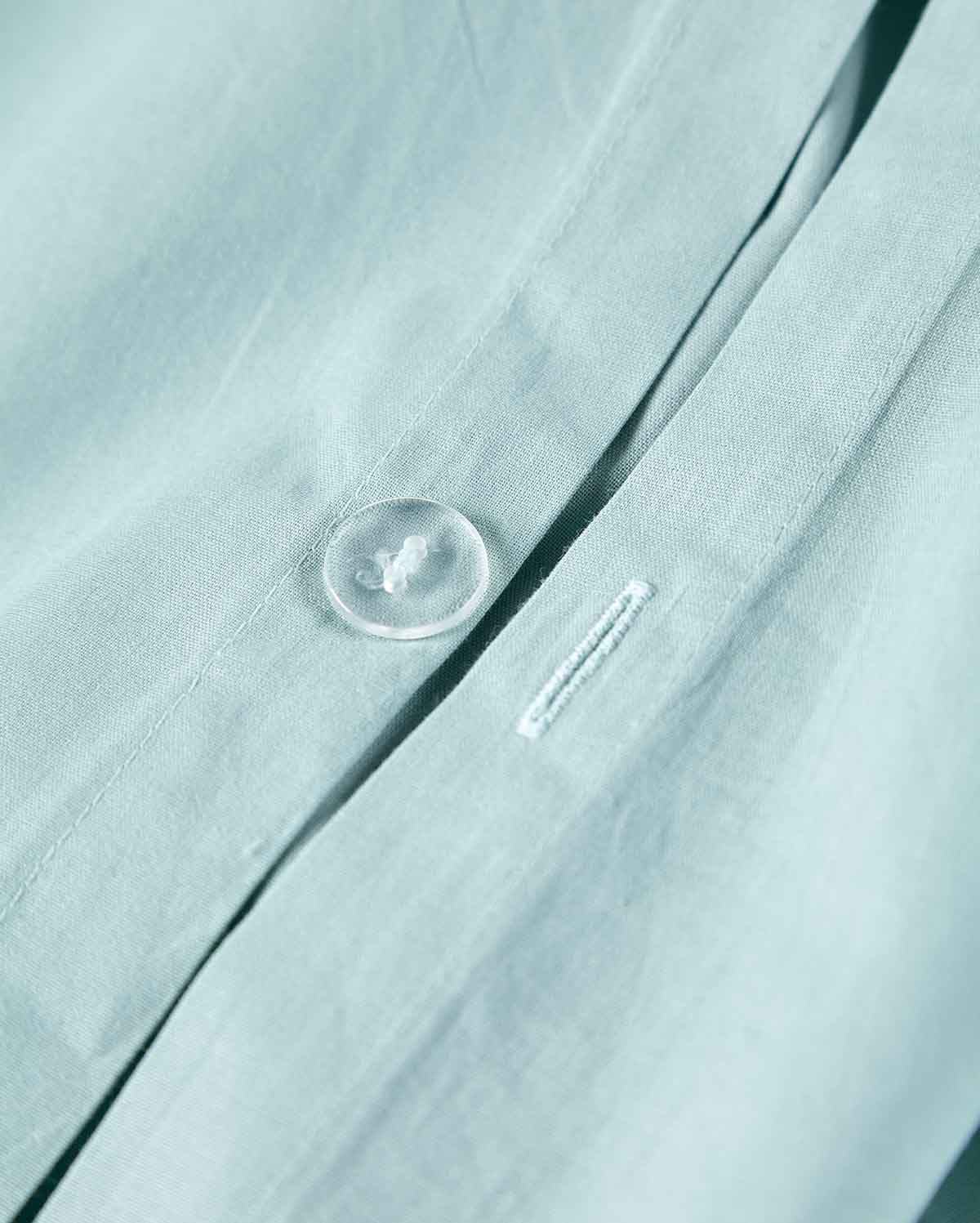 Classic Percale - Duvet Cover Set - Mint - Image 9