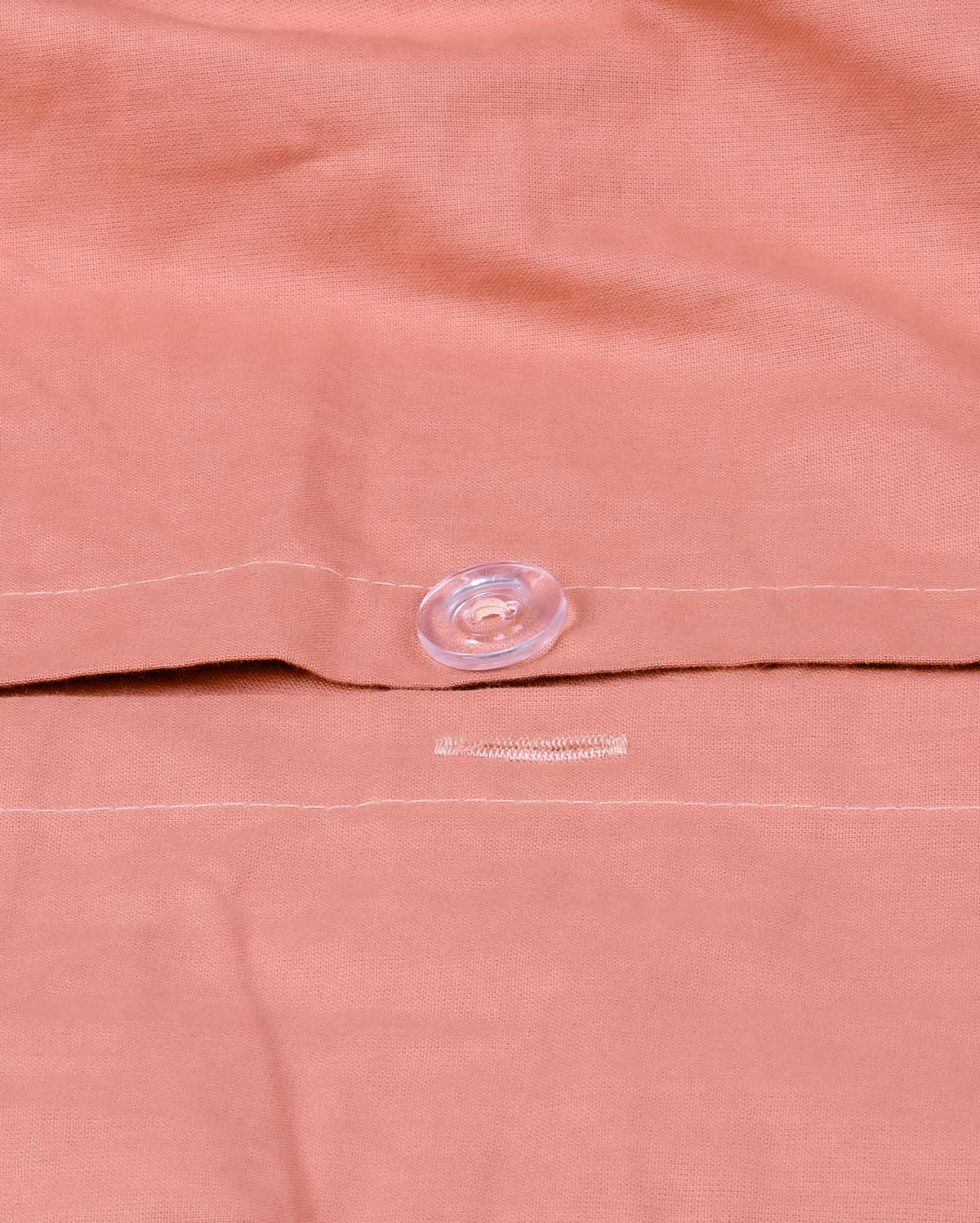 Classic Percale - Duvet Cover Set - Peach - Image 7