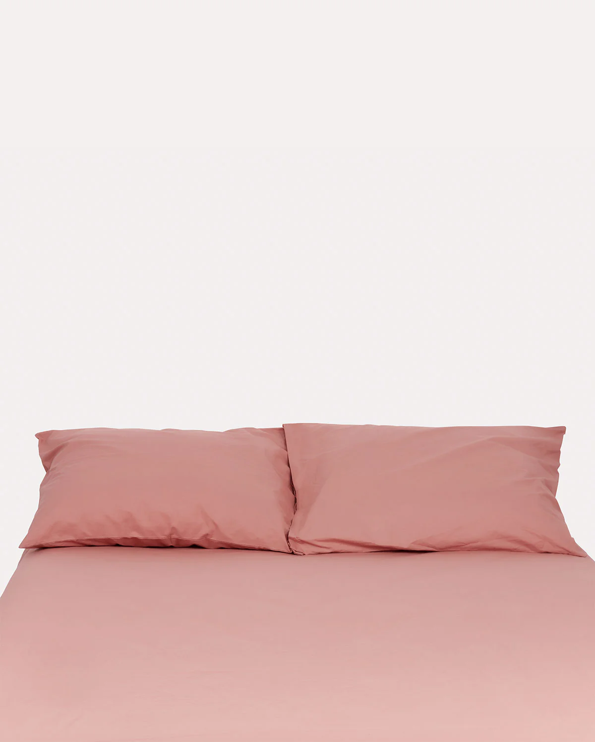 Classic Percale Fitted Sheet- Peach - Image 2