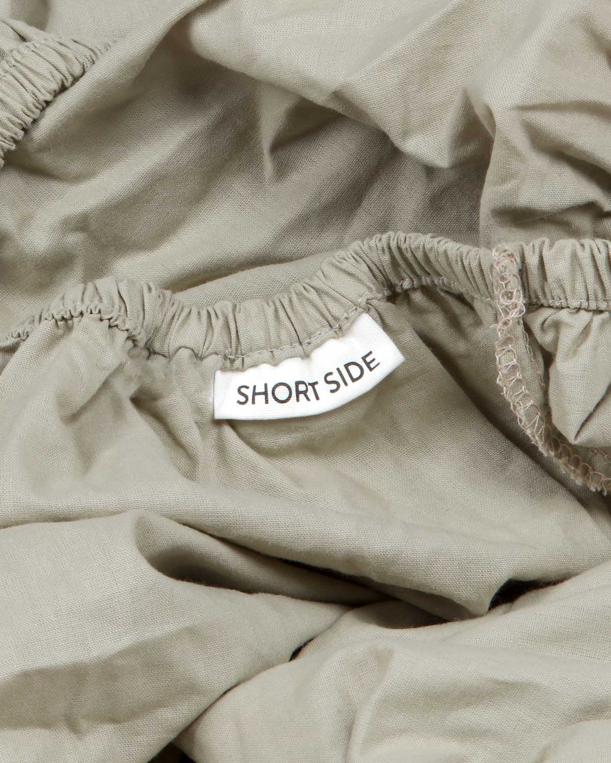 Classic Percale Fitted Sheet- Sage Green - Image 4