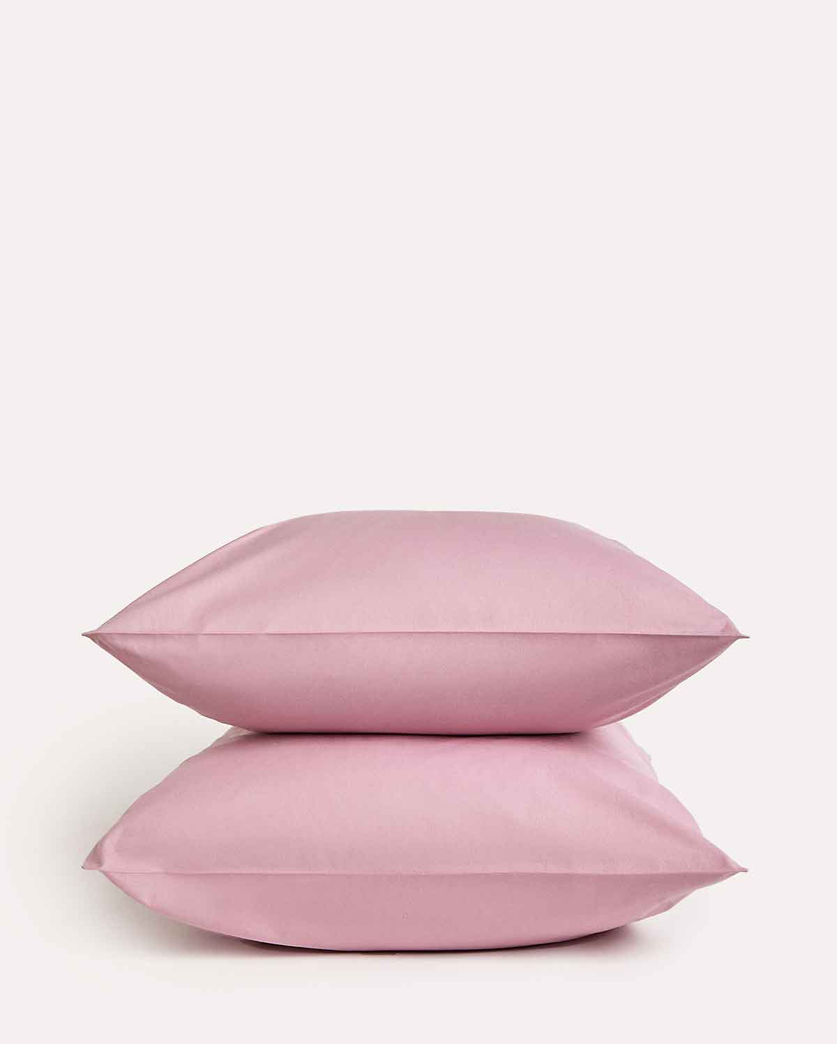 Classic Percale - Fitted Sheet Set - Pink - Image 7