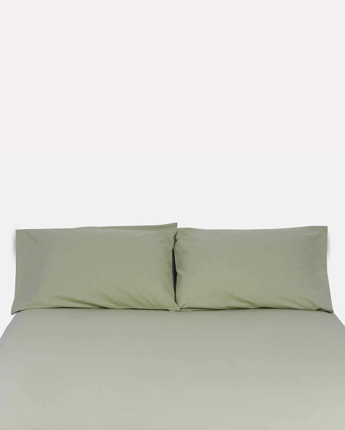 Classic Percale - Fitted Sheet Set - Sage Green