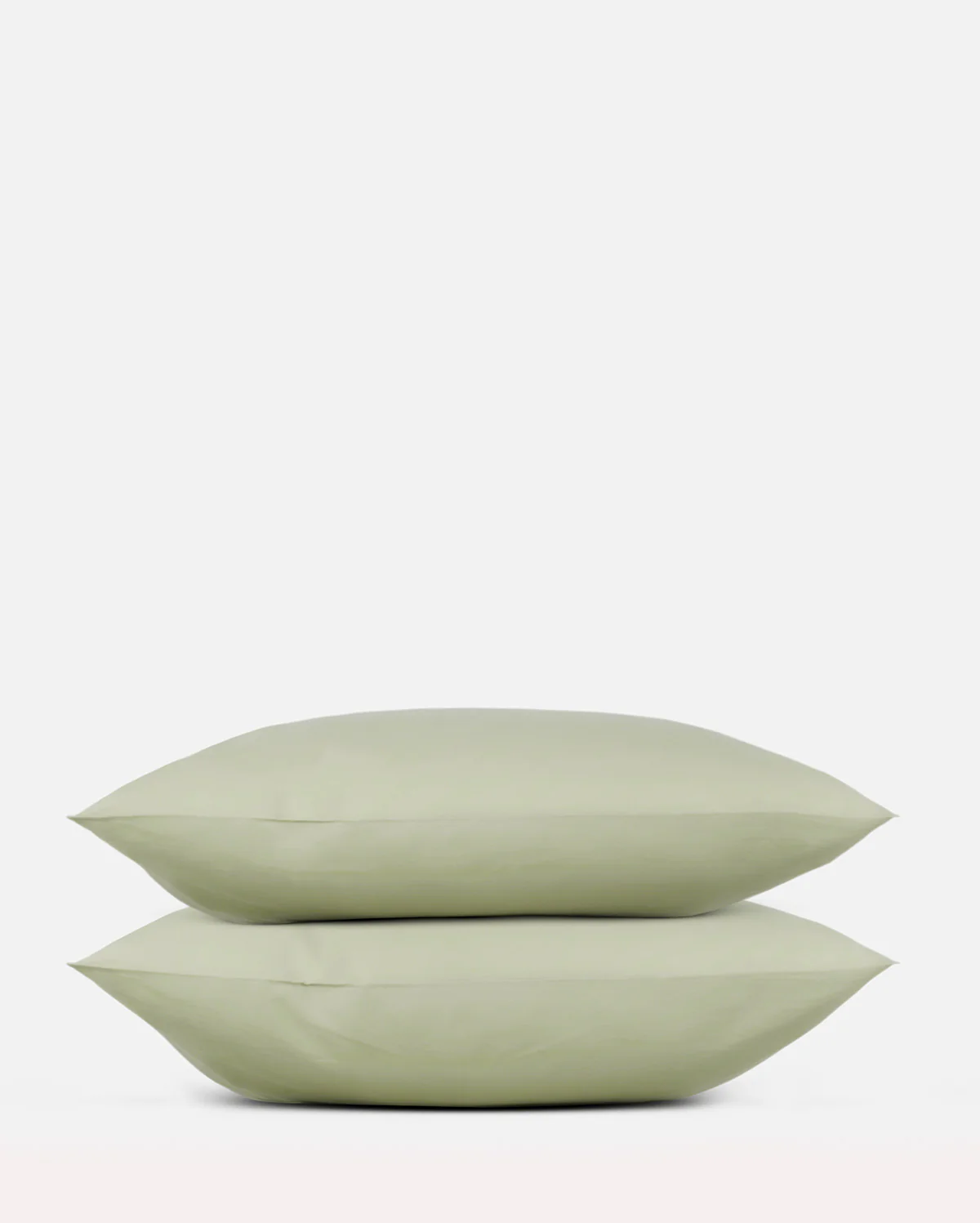 Classic Percale - Fitted Sheet Set - Sage Green - Image 3