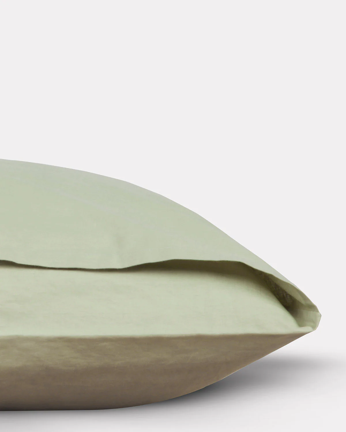 Classic Percale - Fitted Sheet Set - Sage Green - Image 5