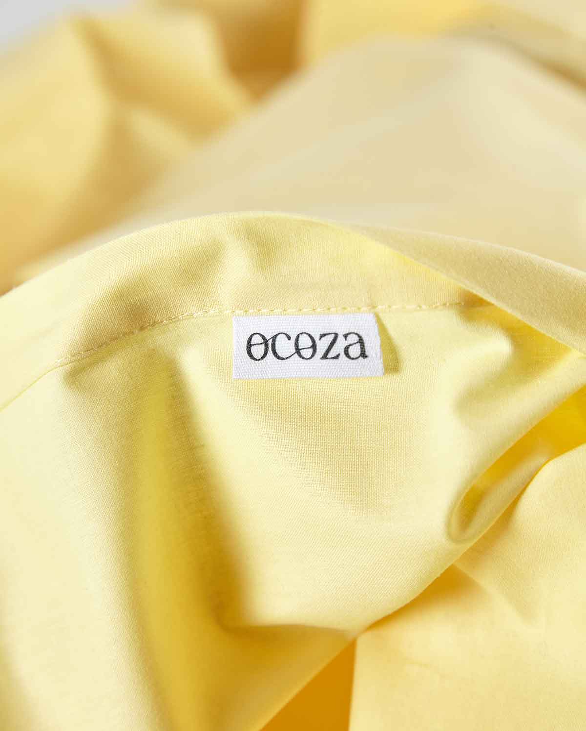 Classic Percale - Fitted Sheet Set - Yellow - Image 7