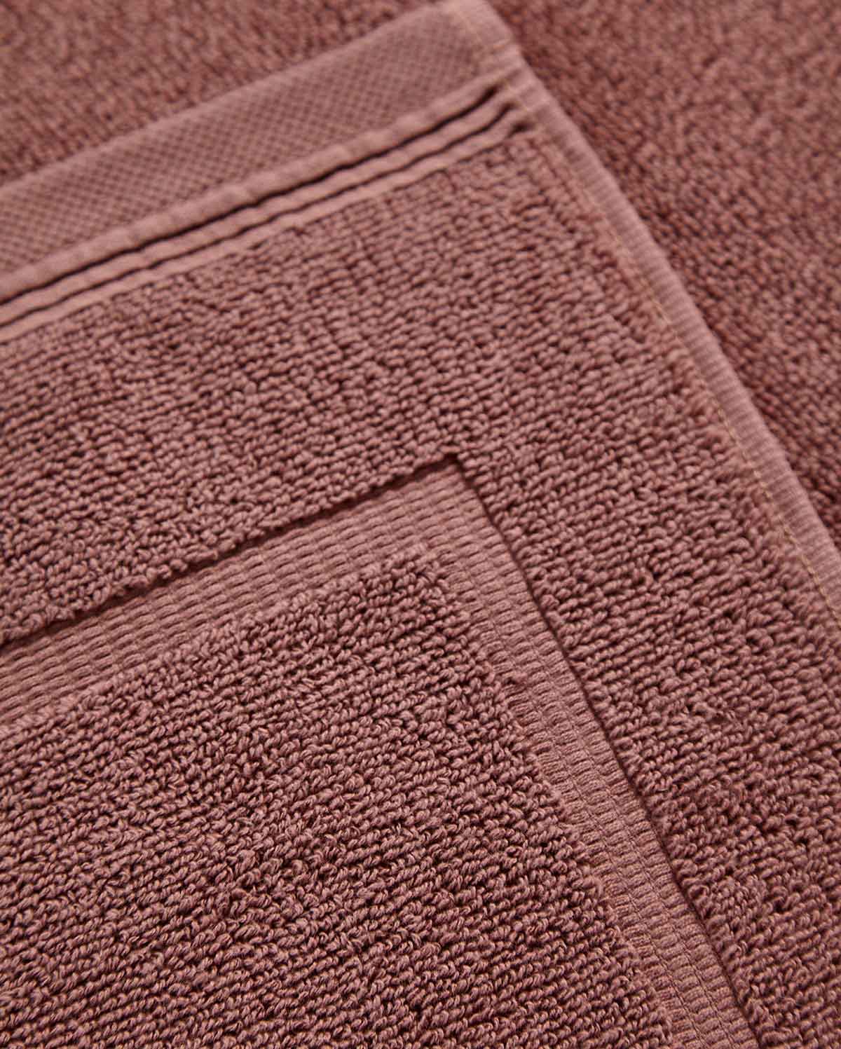 Cotton Bath Mat - Dusty Rose - Image 5