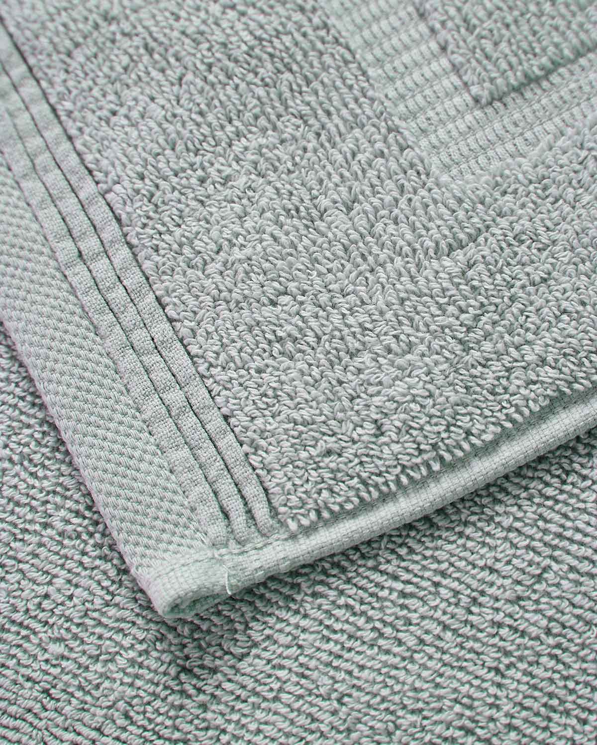 Cotton Bath Mat - Light Blue - Image 4