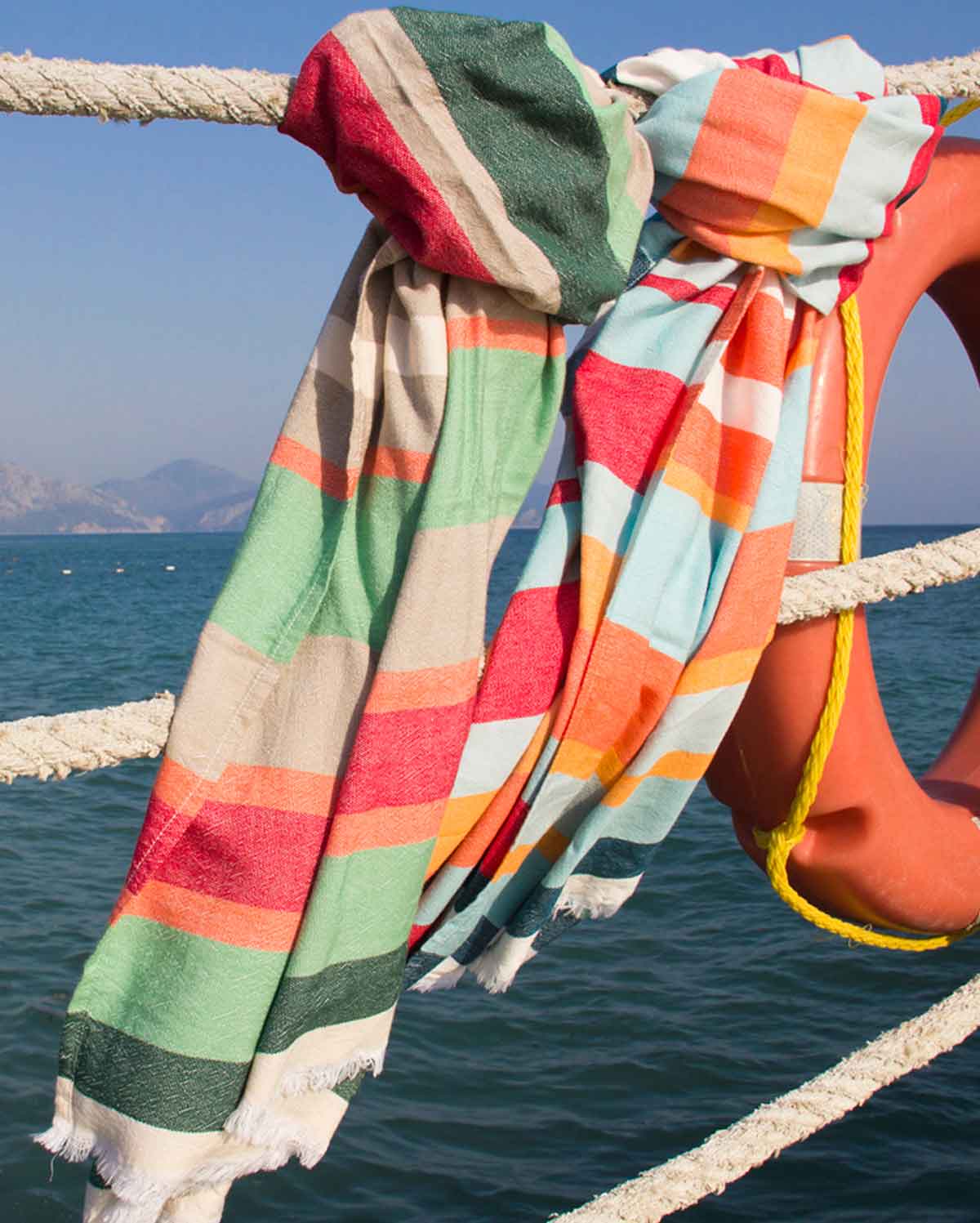 Cotton Istanbul Peshtemal Towel - Spice - Image 6