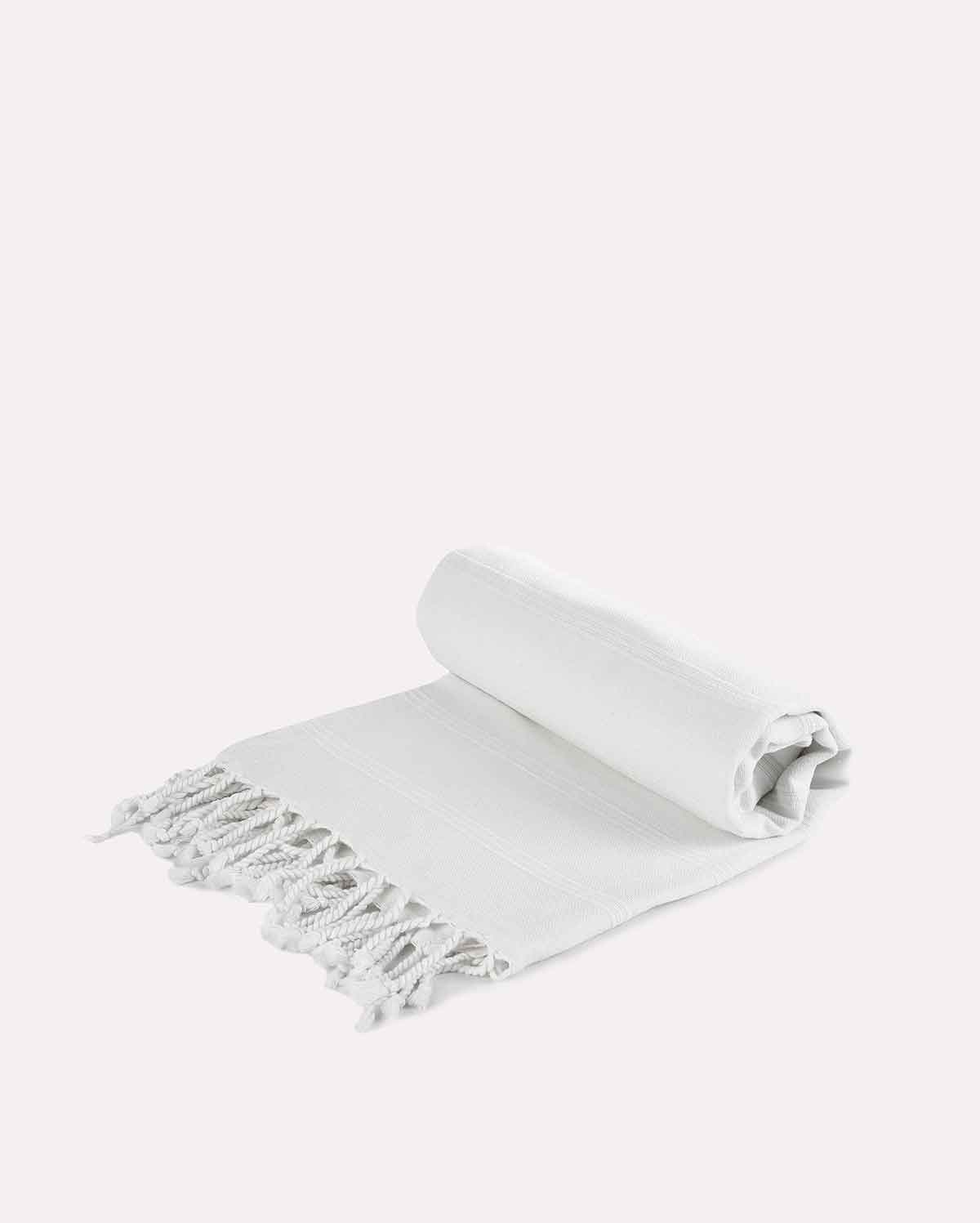 Cotton Peshtemal Set of 2 pieces - White - Image 3
