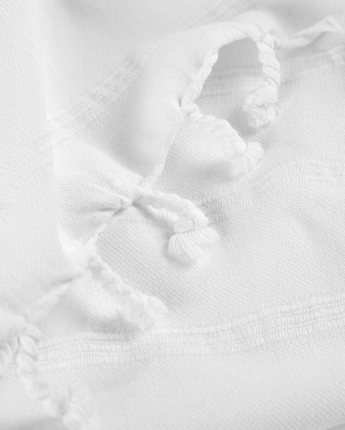 Cotton Peshtemal Set of 2 pieces - White - Image 6
