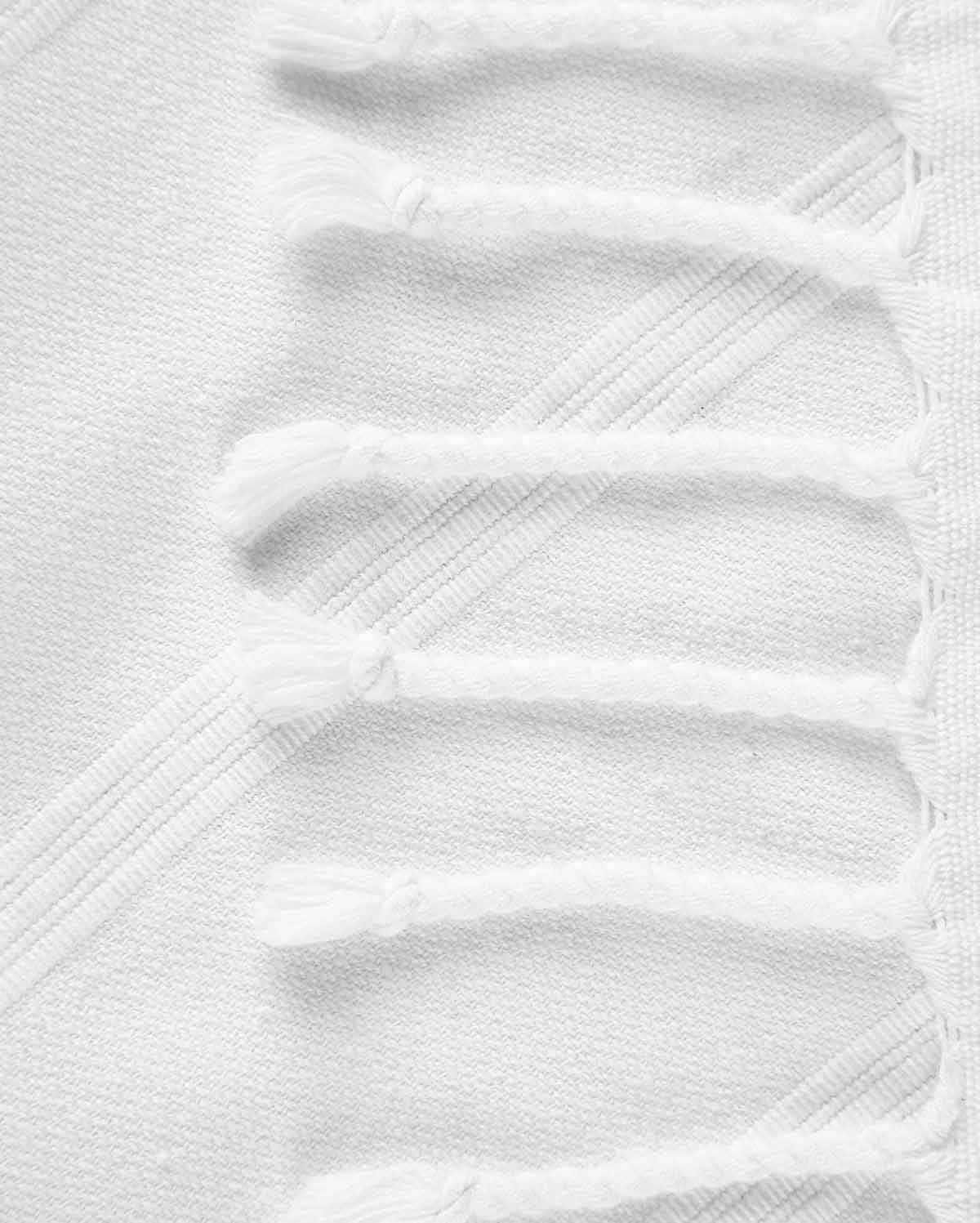 Cotton Peshtemal Set of 2 pieces - White - Image 8
