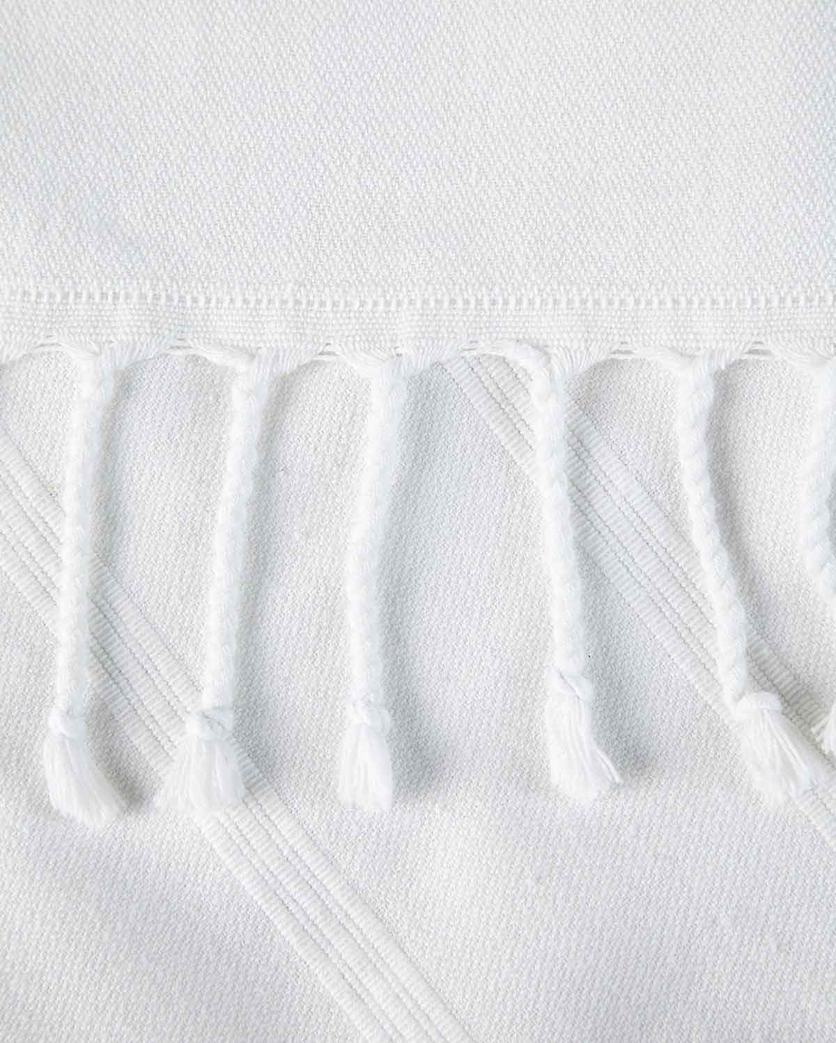 Cotton Peshtemal Set of 2 pieces - White - Image 9