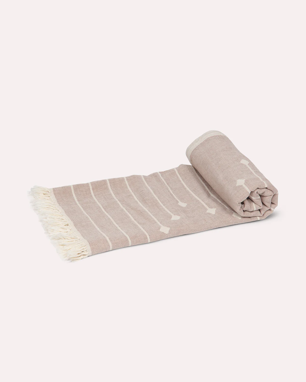 Cotton Southwestern Peshtemal Towel - Mousse - Image 2