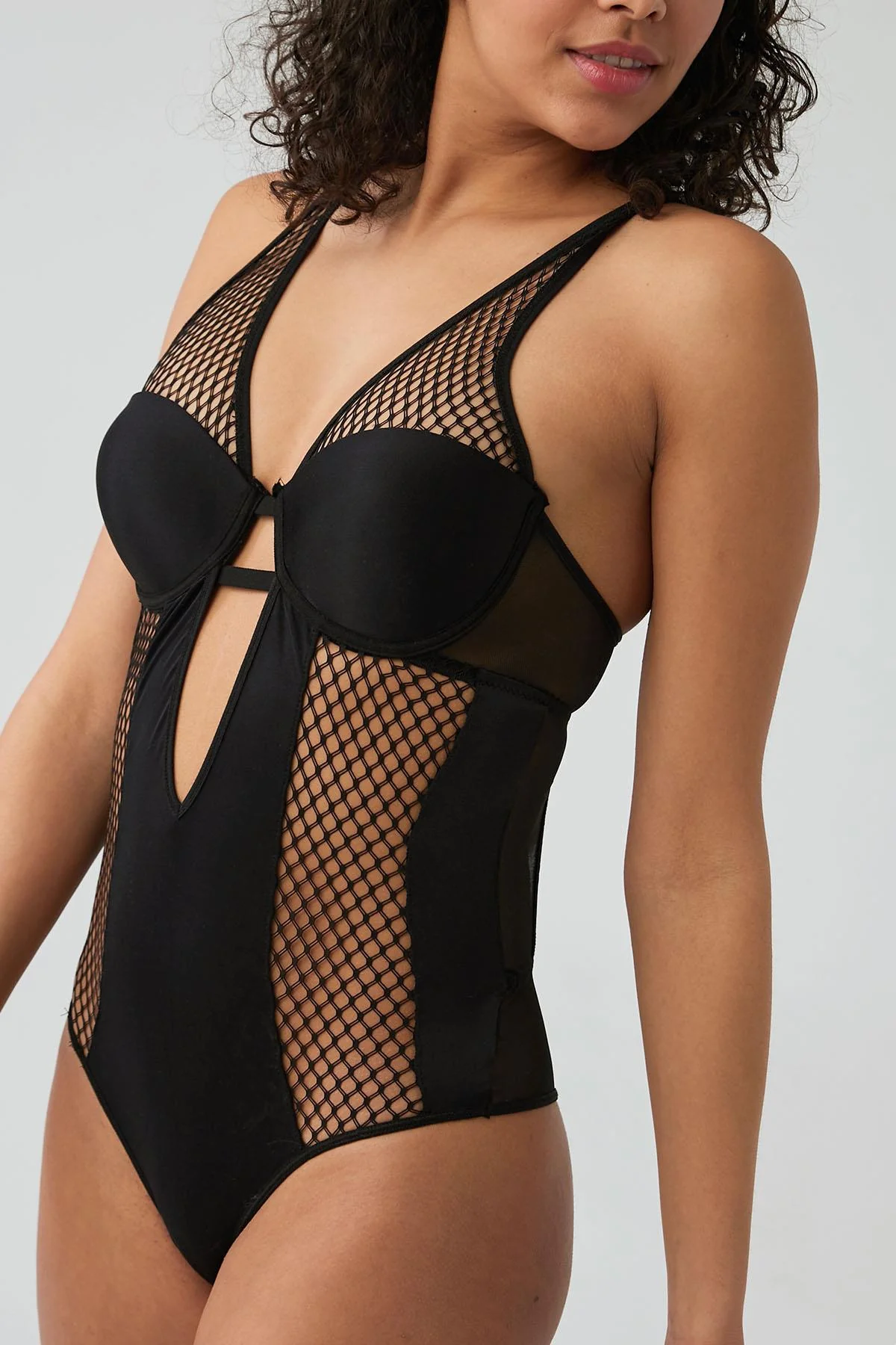 Herita NEMESIS NET Bodysuit Body Black - Image 2