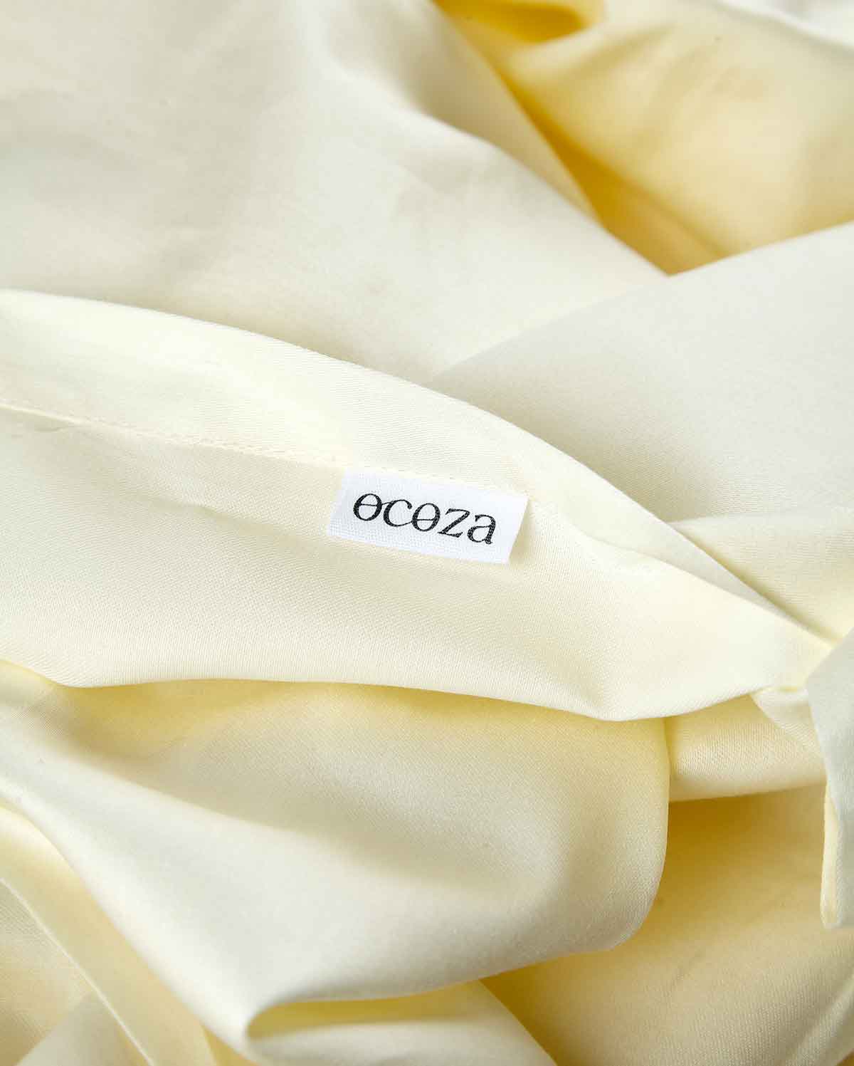 Lavish Sateen - Fitted Sheet Set - Cream - Image 5