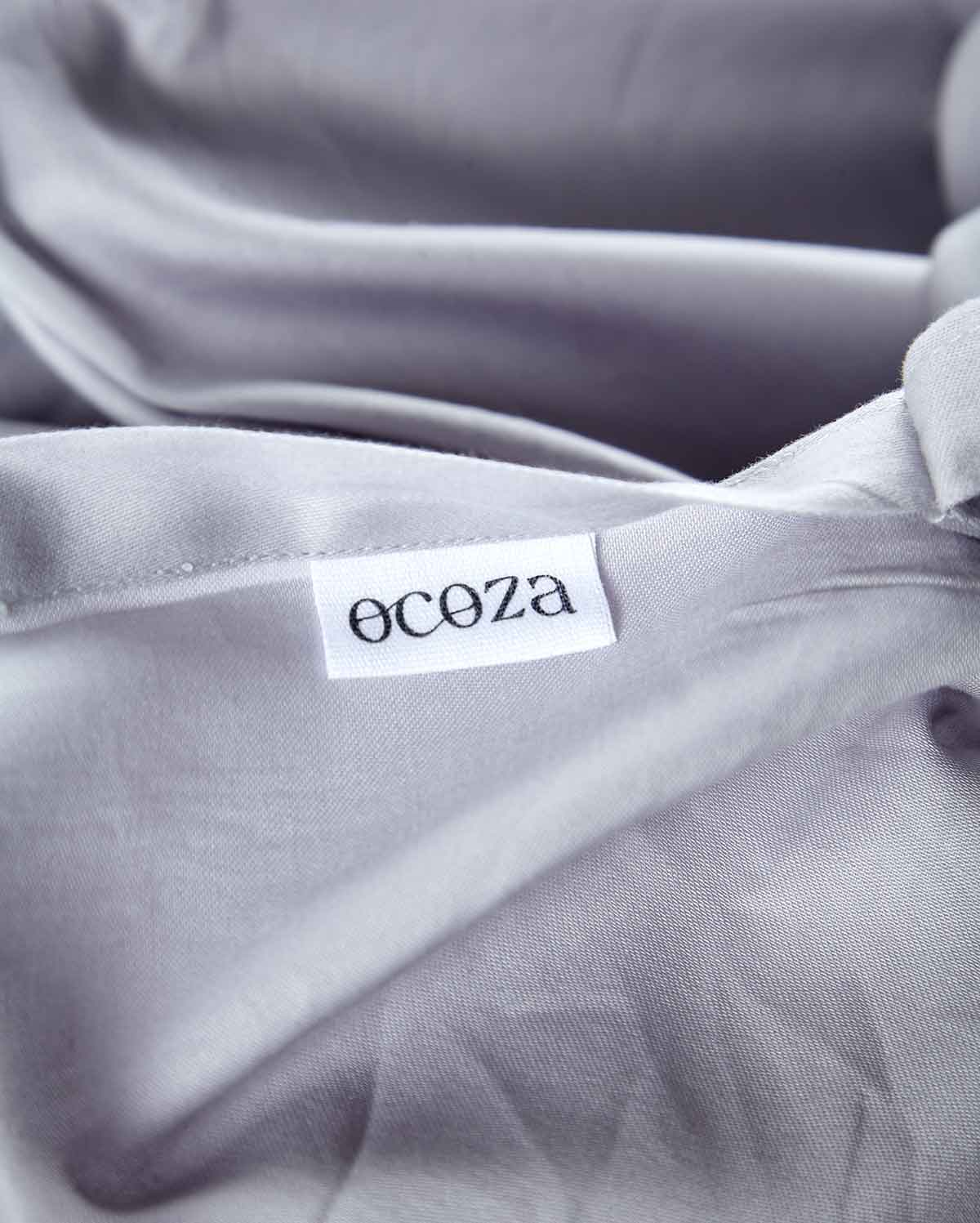 Lavish Sateen - Fitted Sheet Set - Grey - Image 2