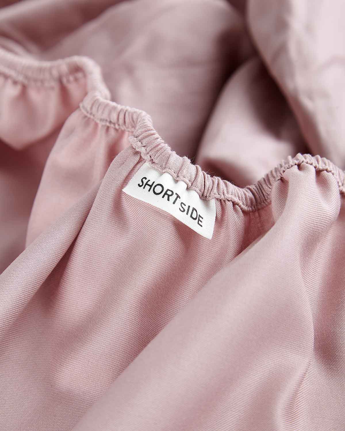 Lavish Sateen - Fitted Sheet Set - Nude Pink - Image 3