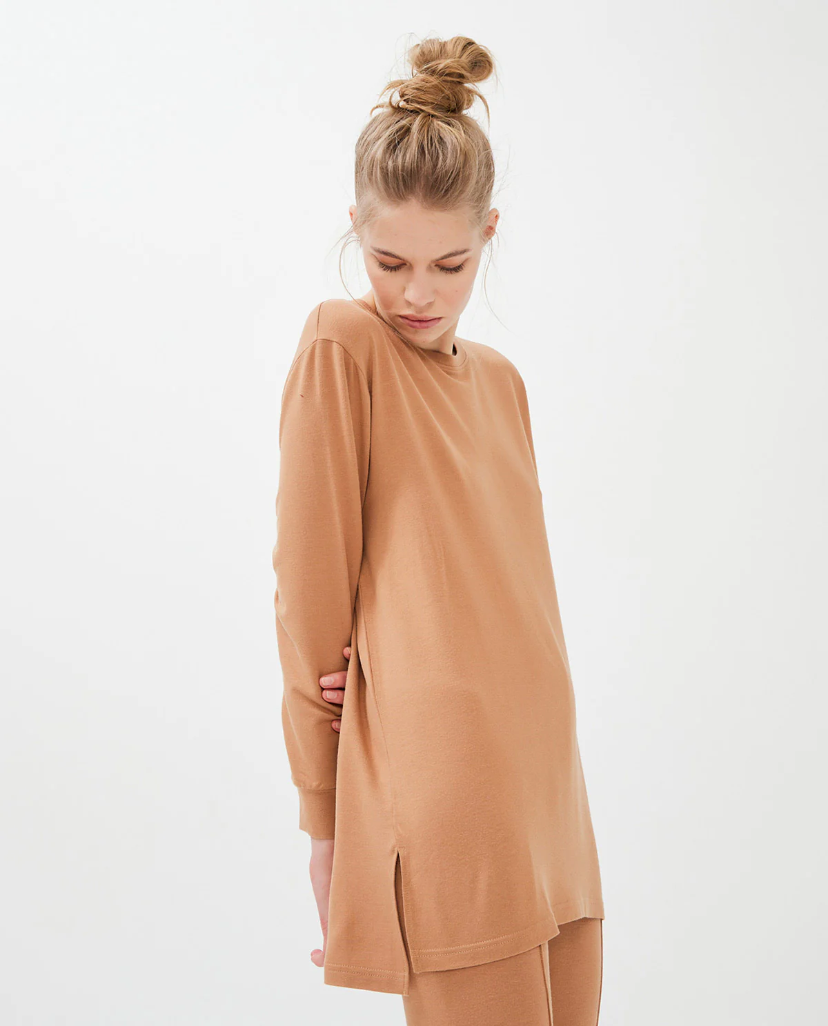 Legging Loungewear Set - Light Brown - Image 2