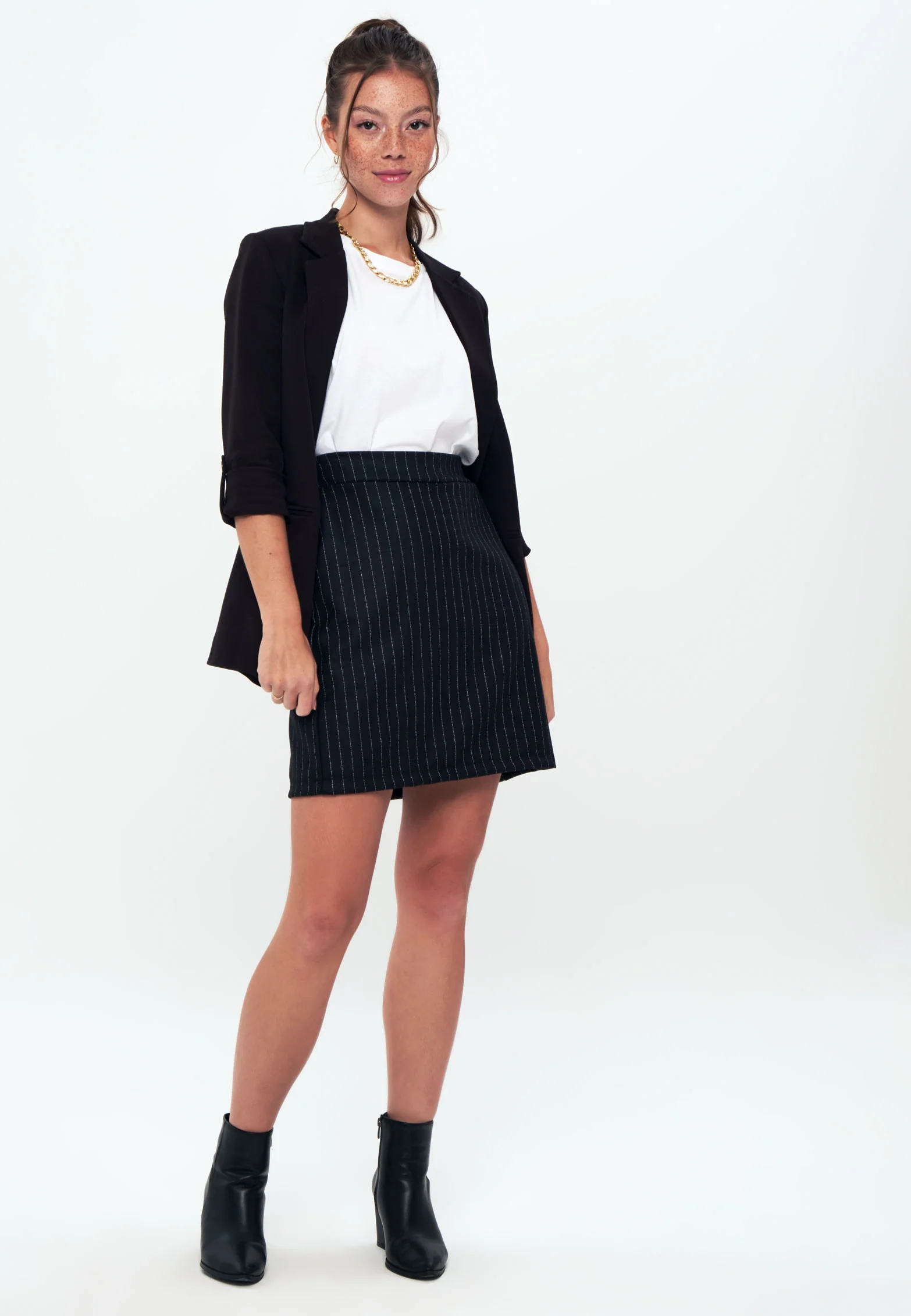 Mini Skirt - Black - Image 4