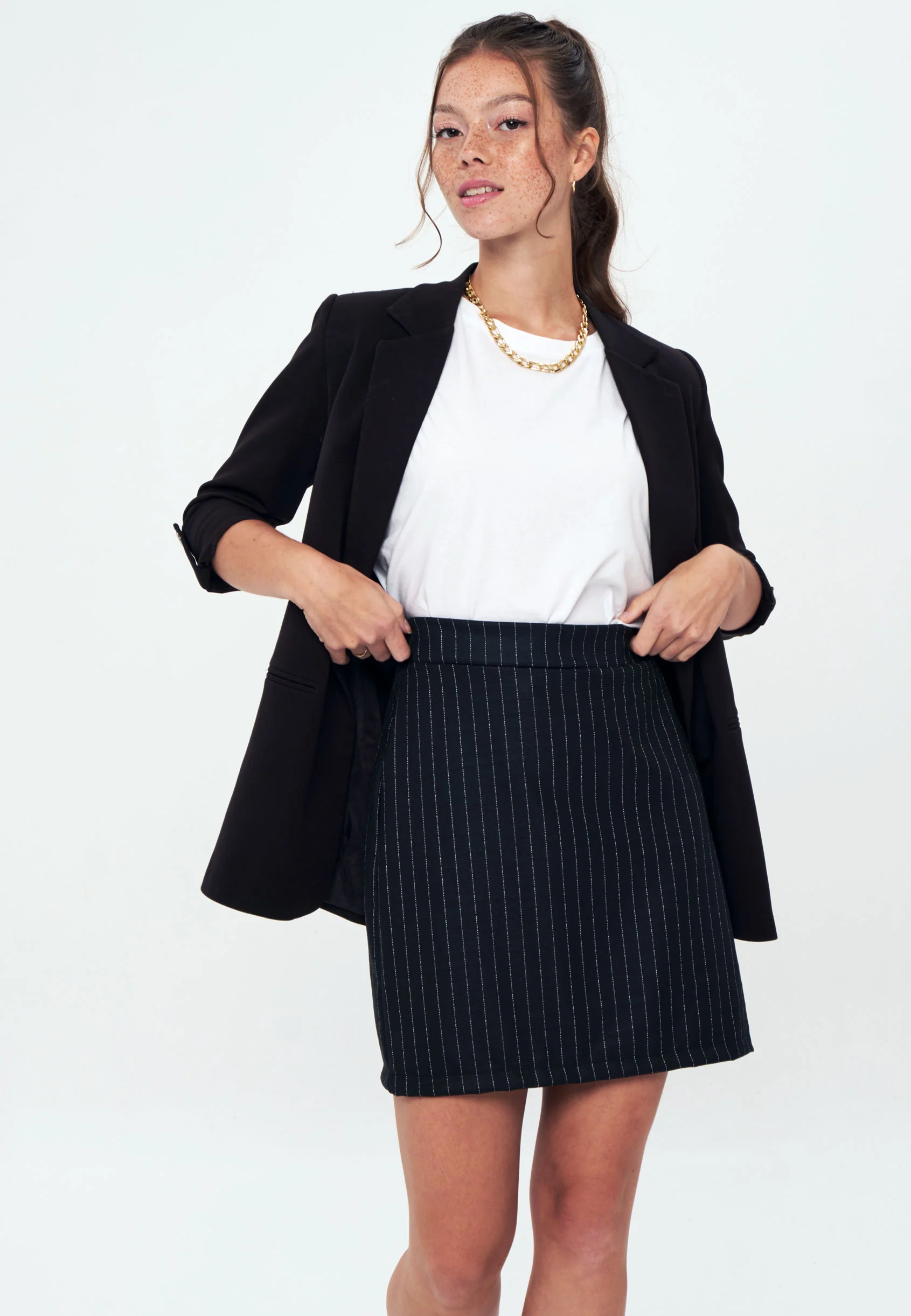 Mini Skirt - Black - Image 5