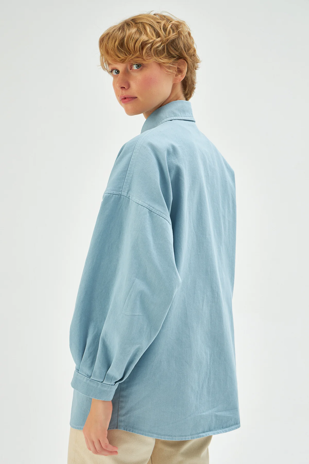 MUNI MUNI - Natural Denim Jacket - ice blue - Image 3