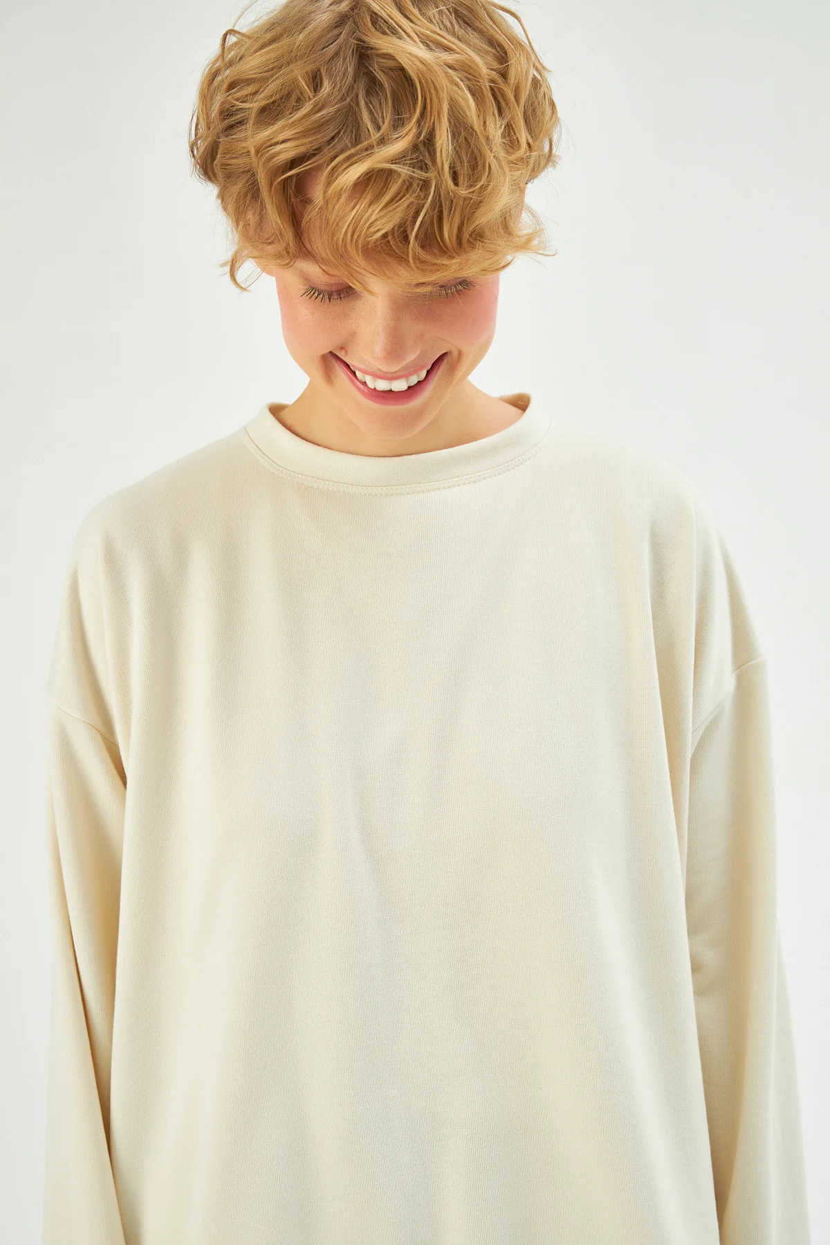 MUNI MUNI - Oversize Sweatshirt - beige - Image 2