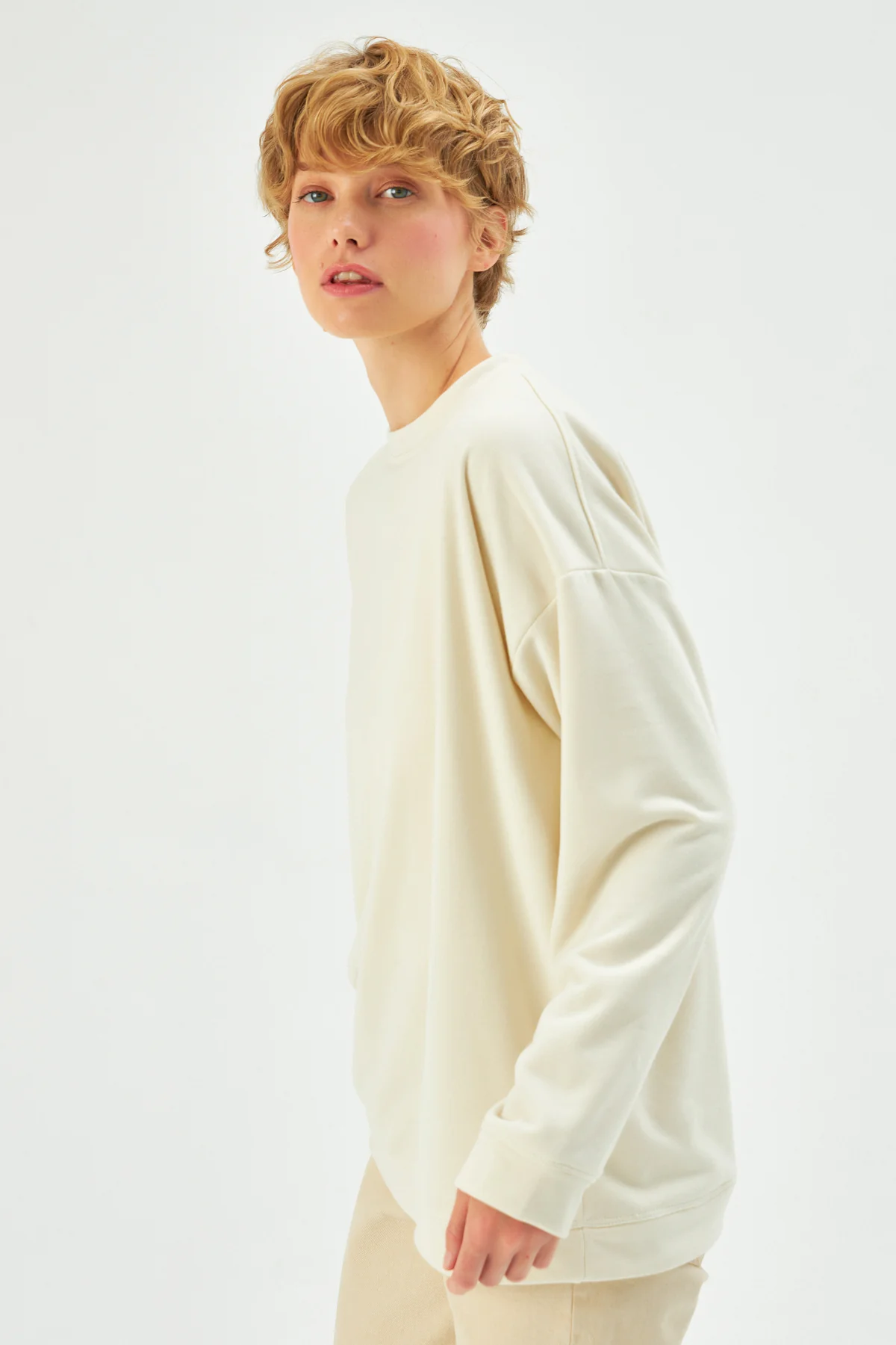 MUNI MUNI - Oversize Sweatshirt - beige - Image 4