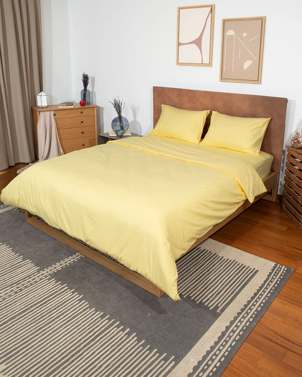Classic Percale - Core Bedding Set - Yellow - Image 3