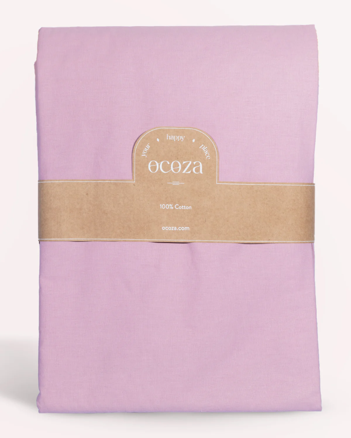 Classic Percale Duvet Cover - Pink - Image 4