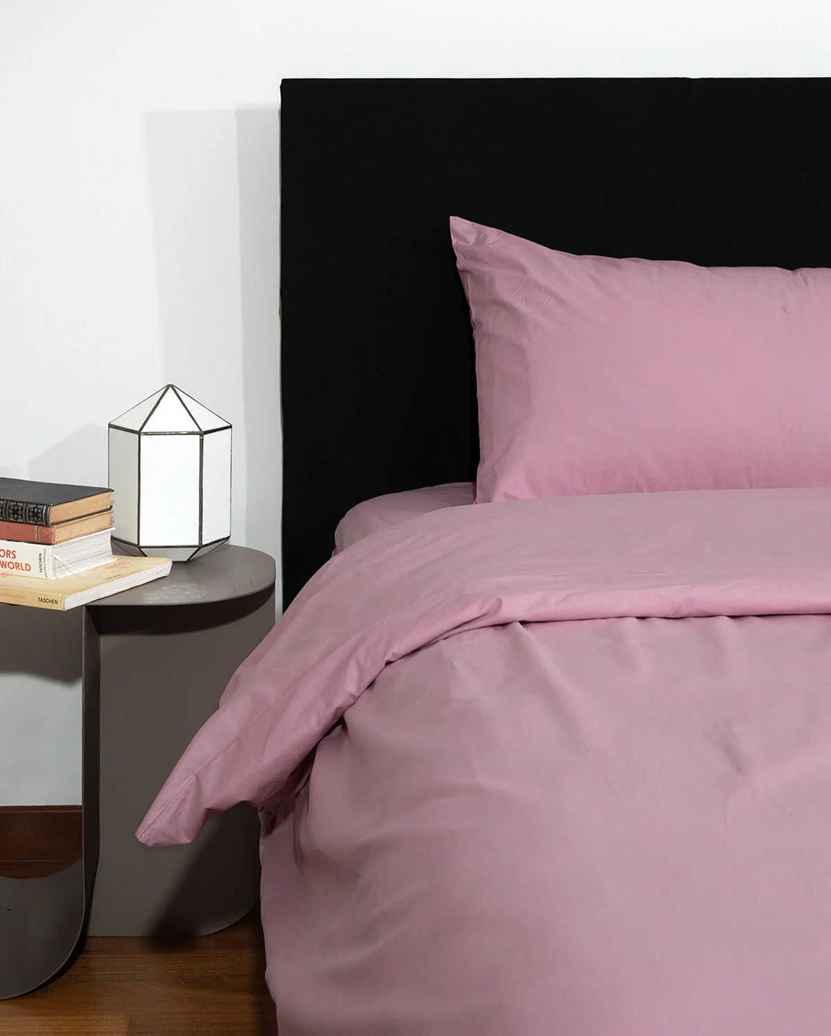 Classic Percale Duvet Cover - Pink - Image 5