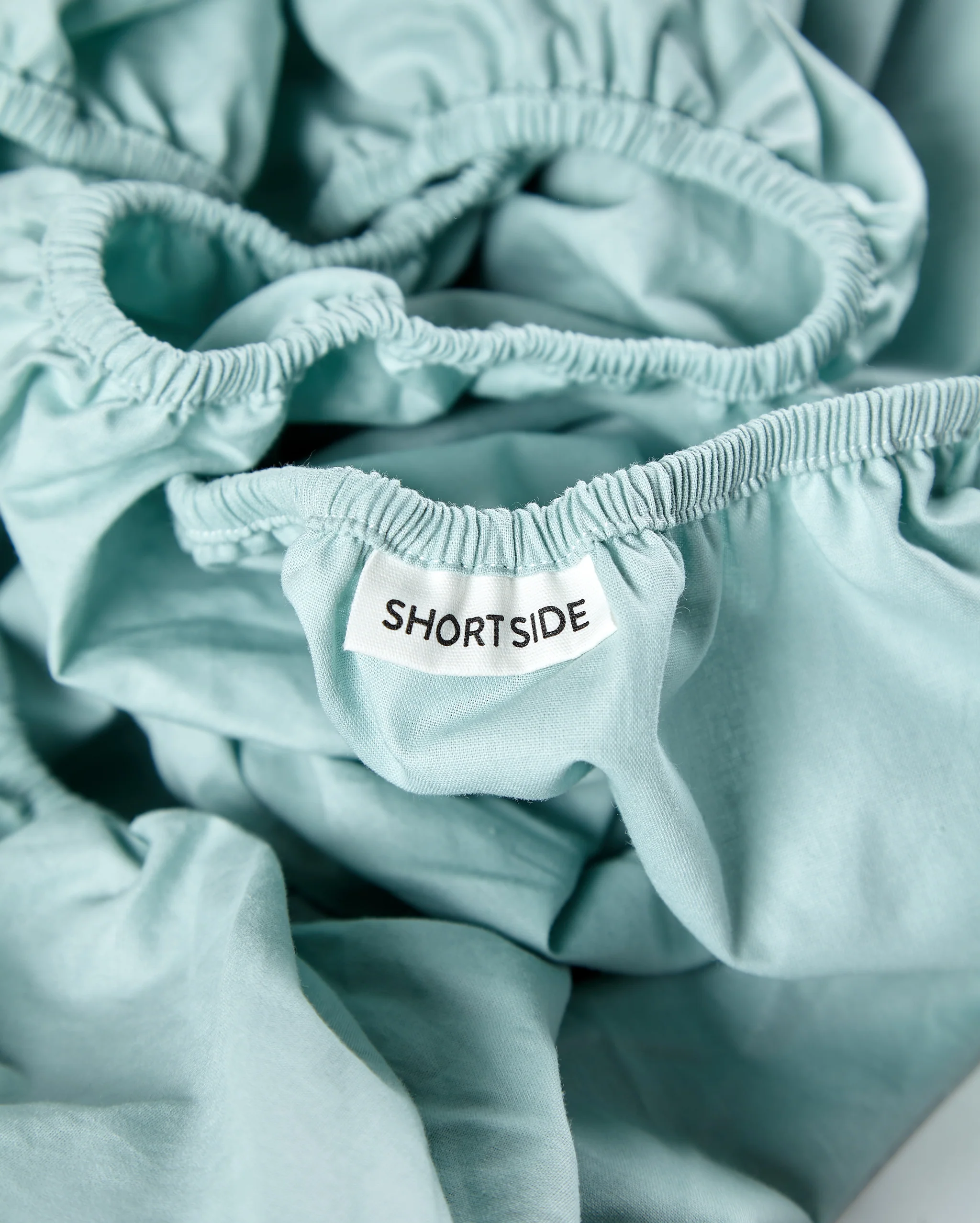 Classic Percale Fitted Sheet - Mint - Image 5