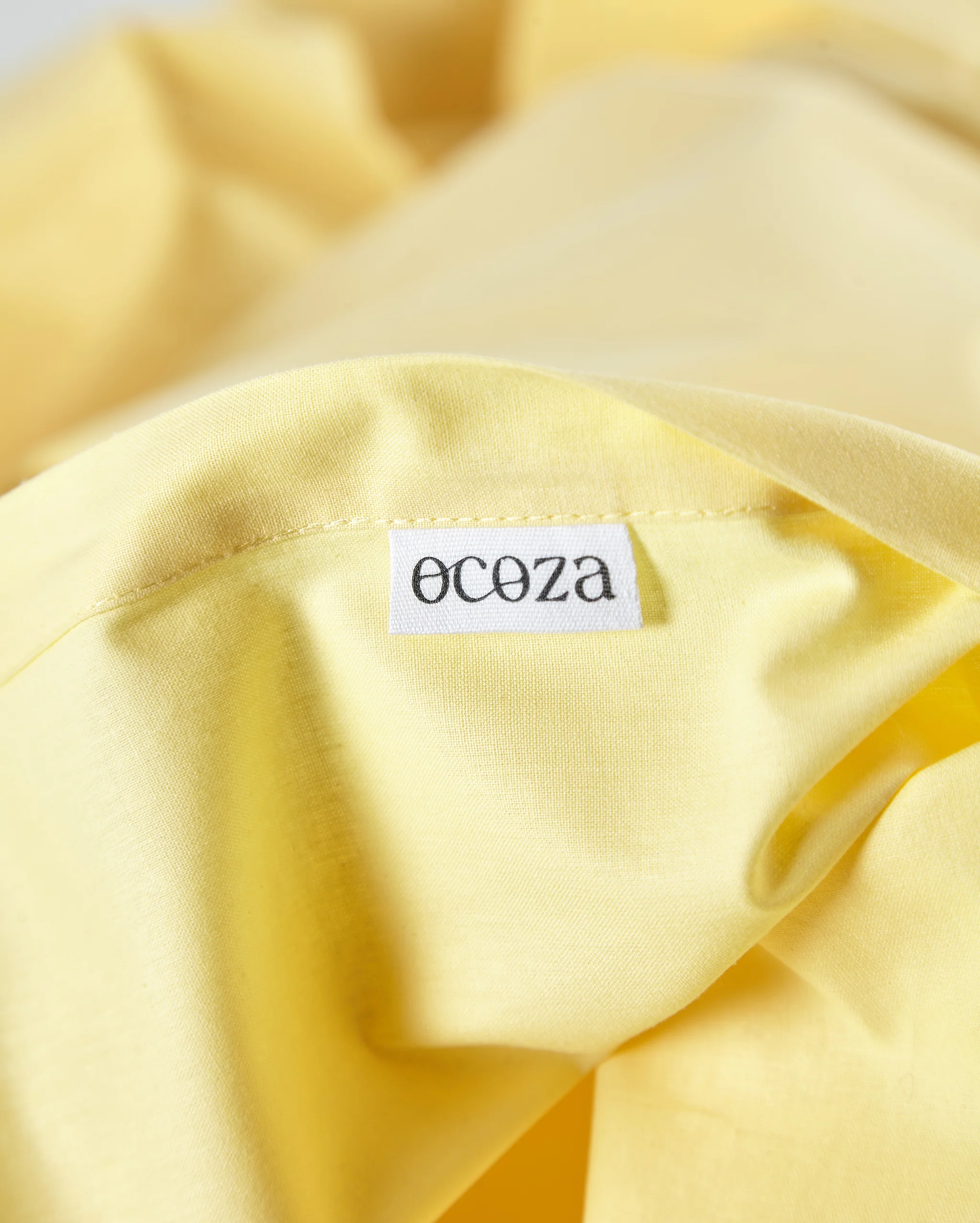 Classic Percale Fitted Sheet - Yellow - Image 7