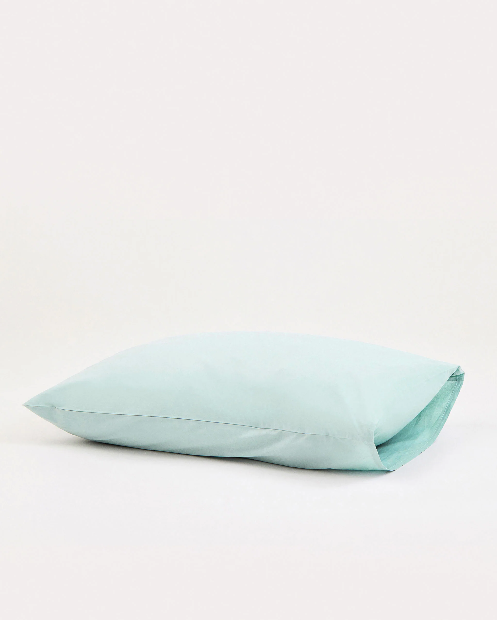 Classic Percale Pillowcase 2pcs - Mint - Image 5