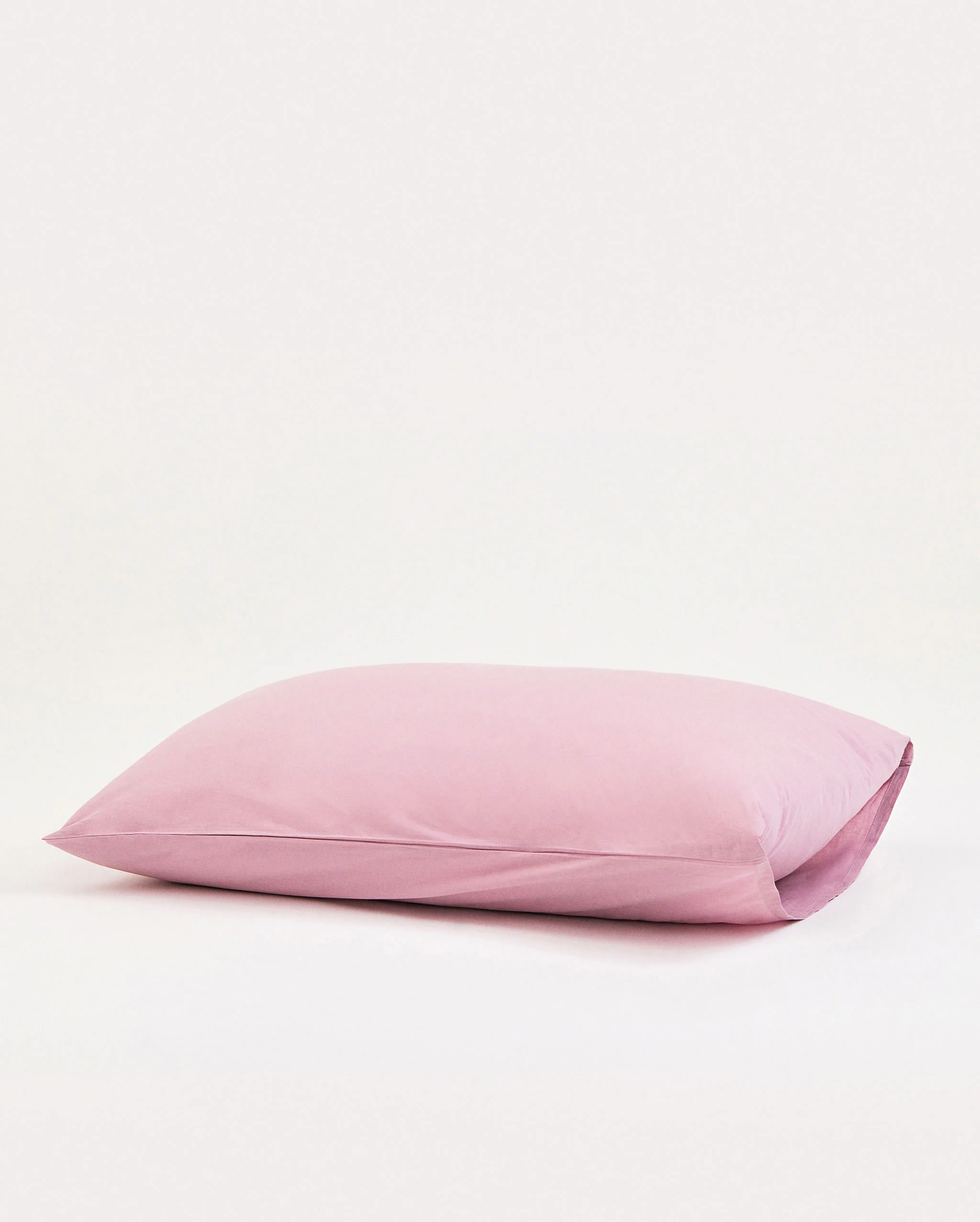 Classic Percale Pillowcase 2pcs - Pink - Image 4