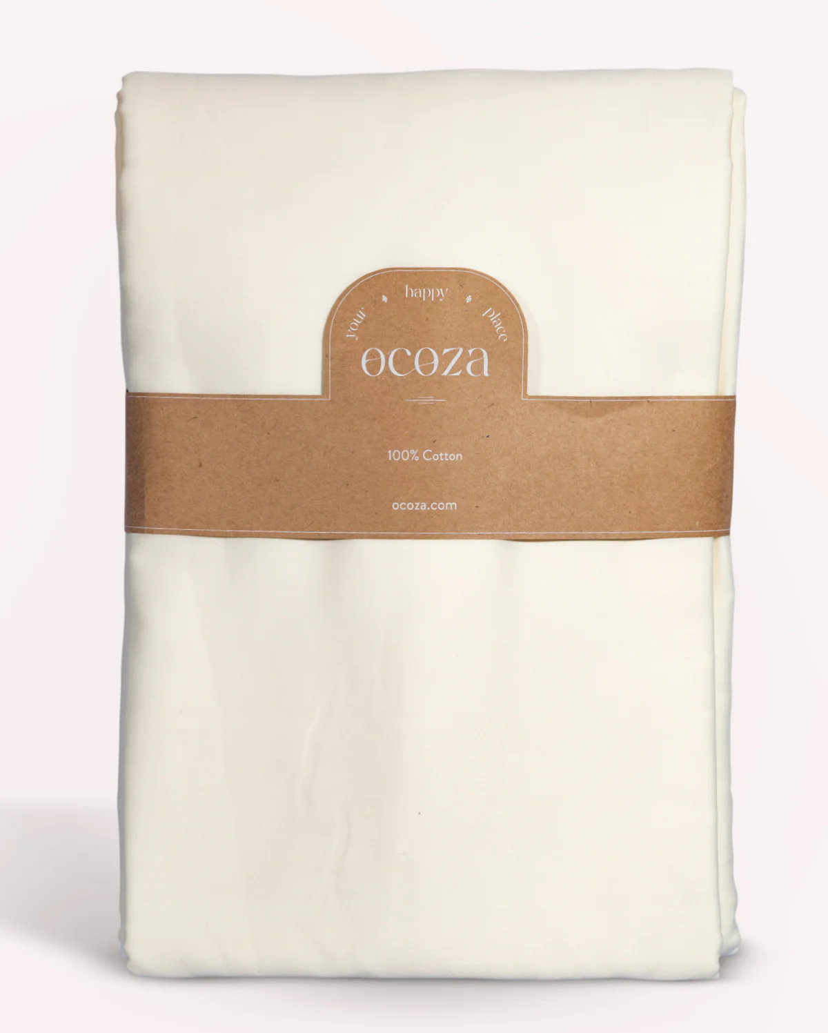 Lavish Sateen Duvet Cover - Cream - Image 4