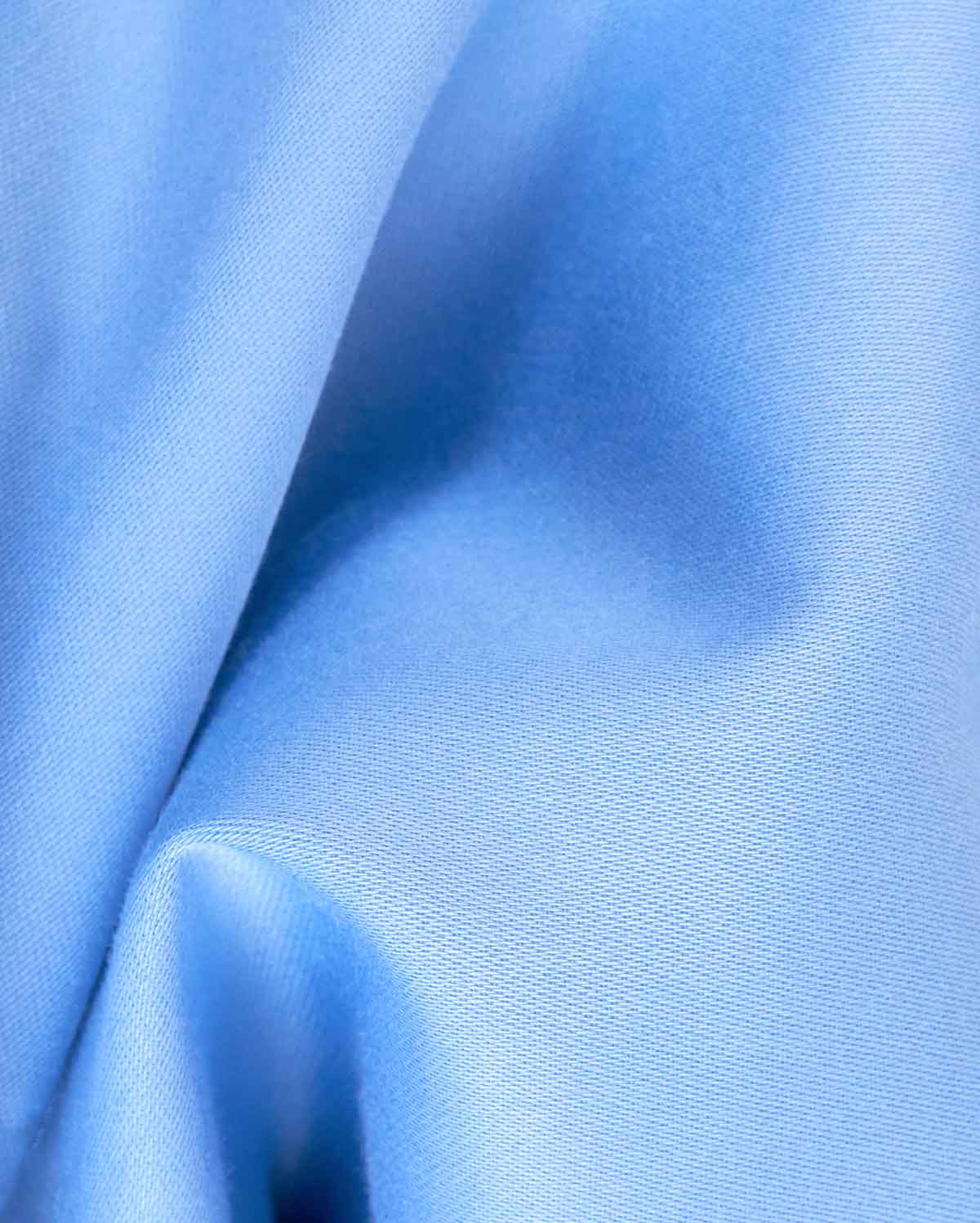 Lavish Sateen Fitted Sheet - Blue - Image 3