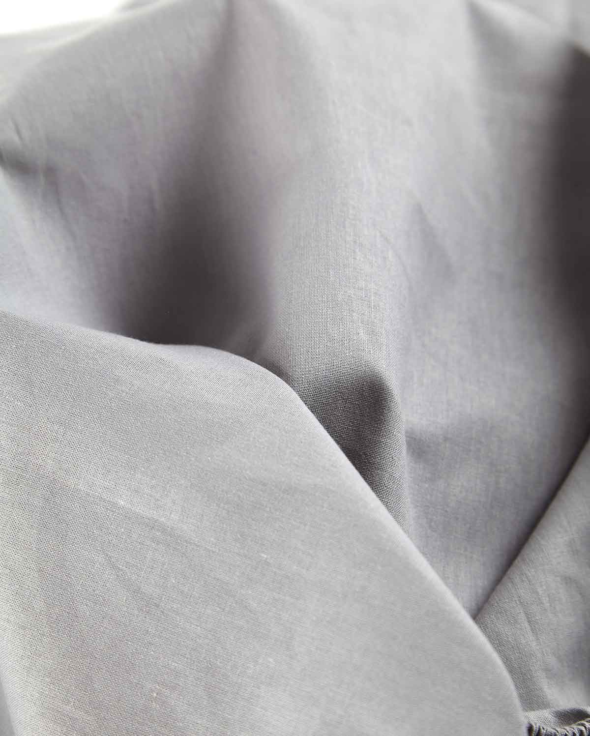 Lavish Sateen Fitted Sheet - Dark Grey - Image 5