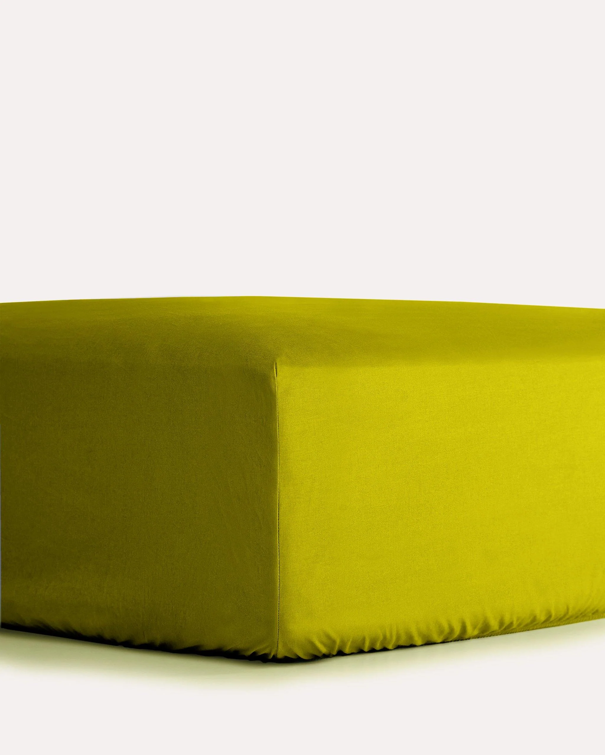 Lavish Sateen Fitted Sheet - Green