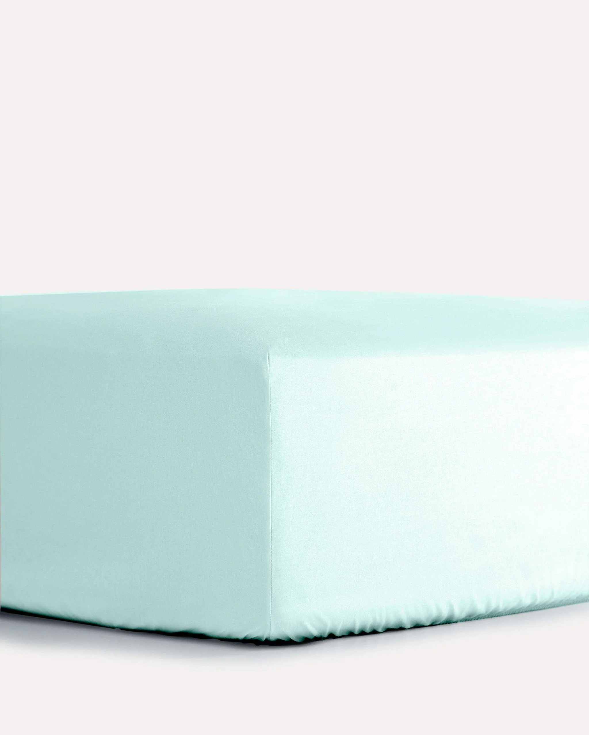 Lavish Sateen Fitted Sheet - Mint