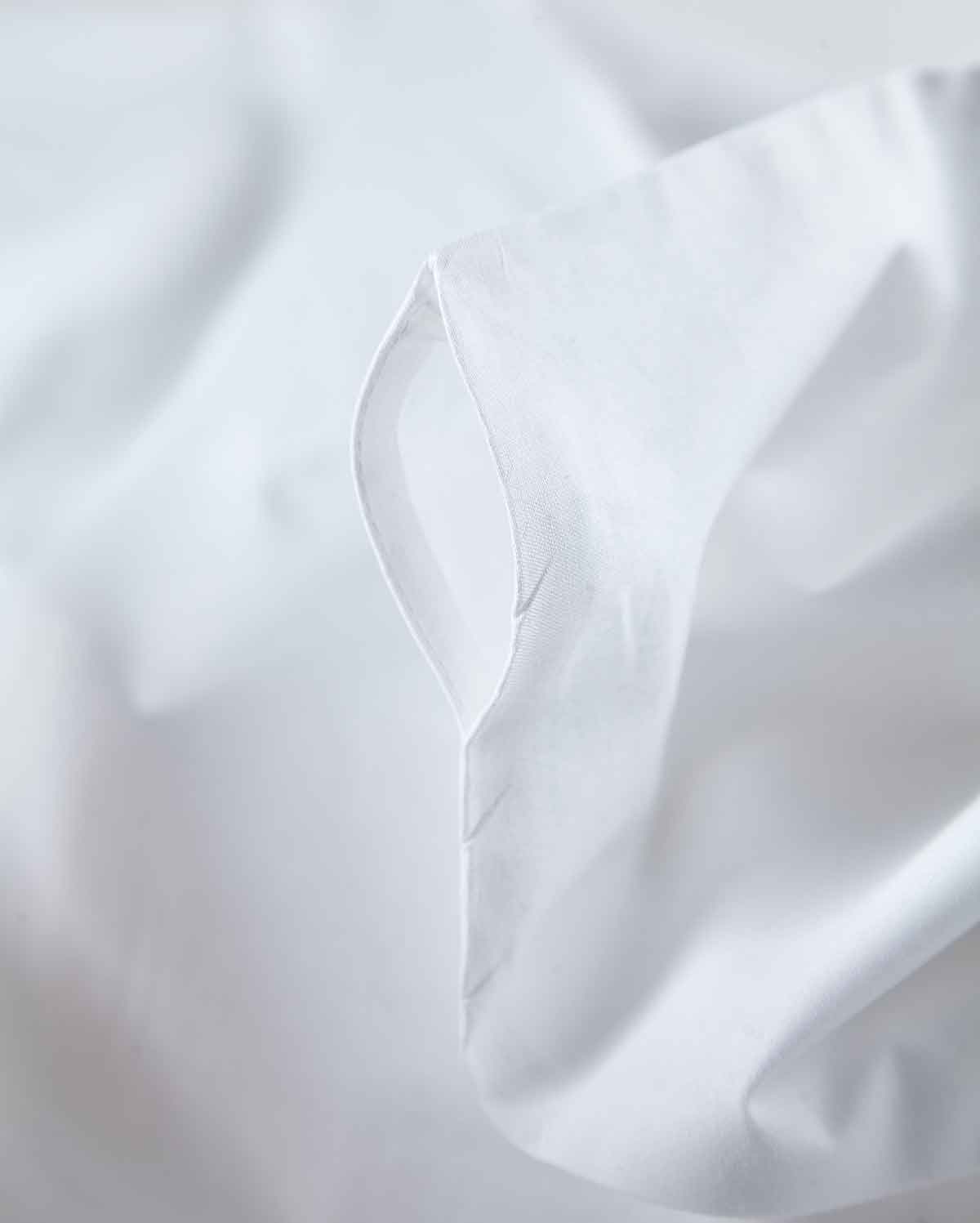 Lavish Sateen Fitted Sheet - White - Image 5