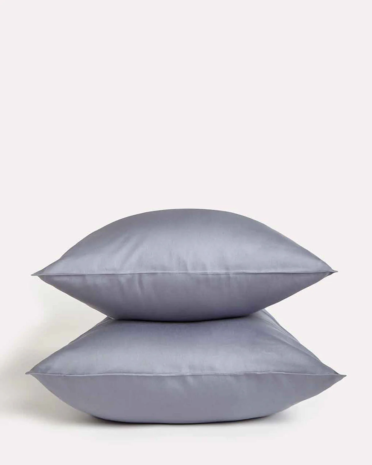 Lavish Sateen Pillowcase 2pcs - Dark Grey