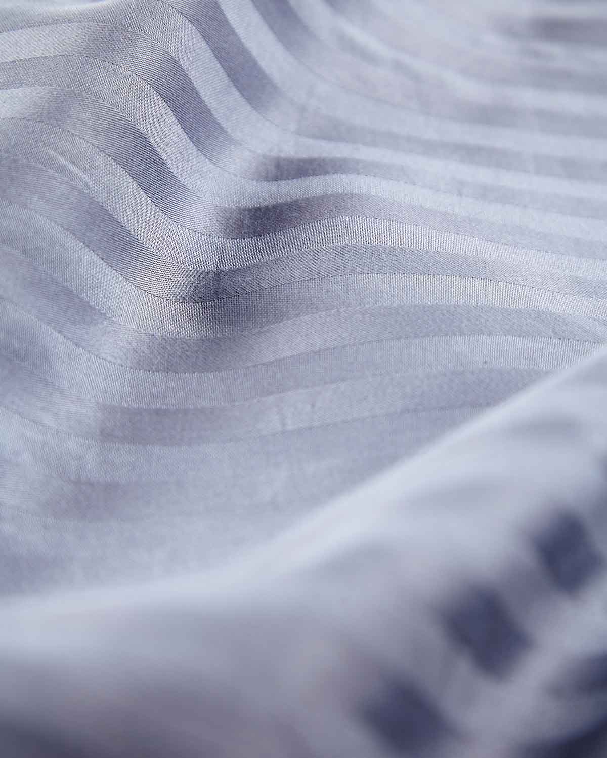 Sateen Stripe - Core Bedding Set - Dark Grey & Grey - Image 9