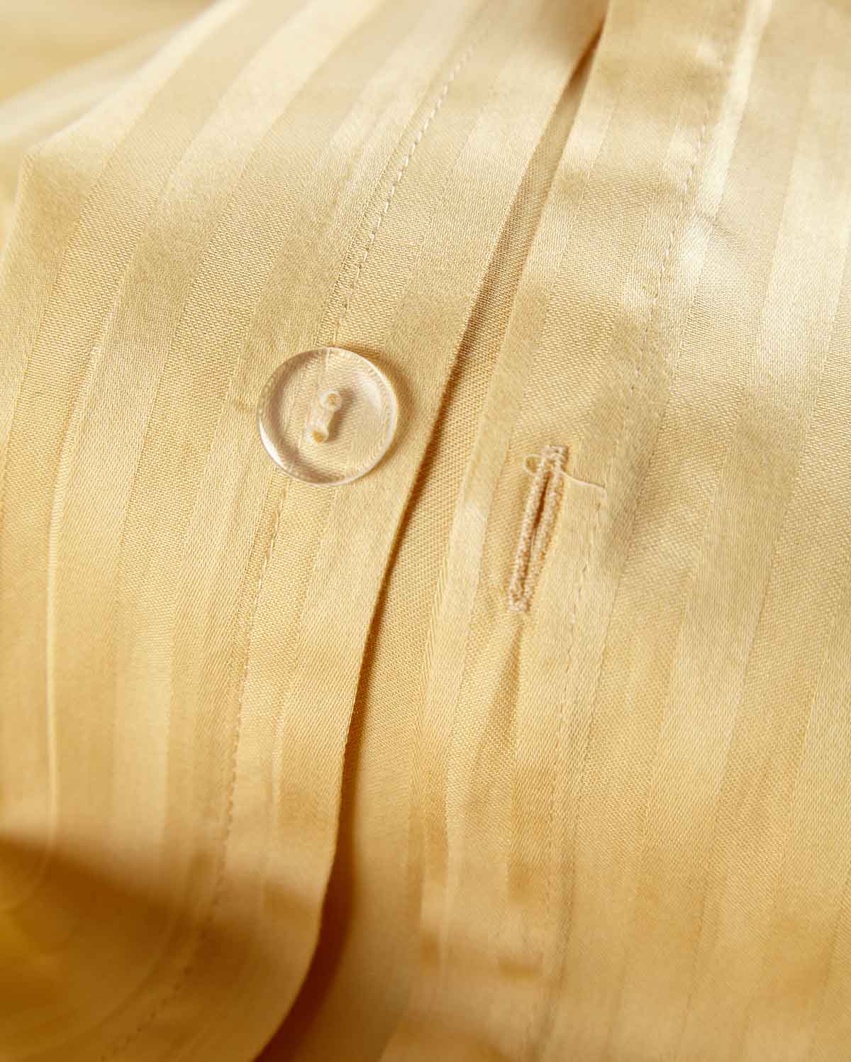 Sateen Stripe - Core Bedding Set (Flat) - Gold - Image 4
