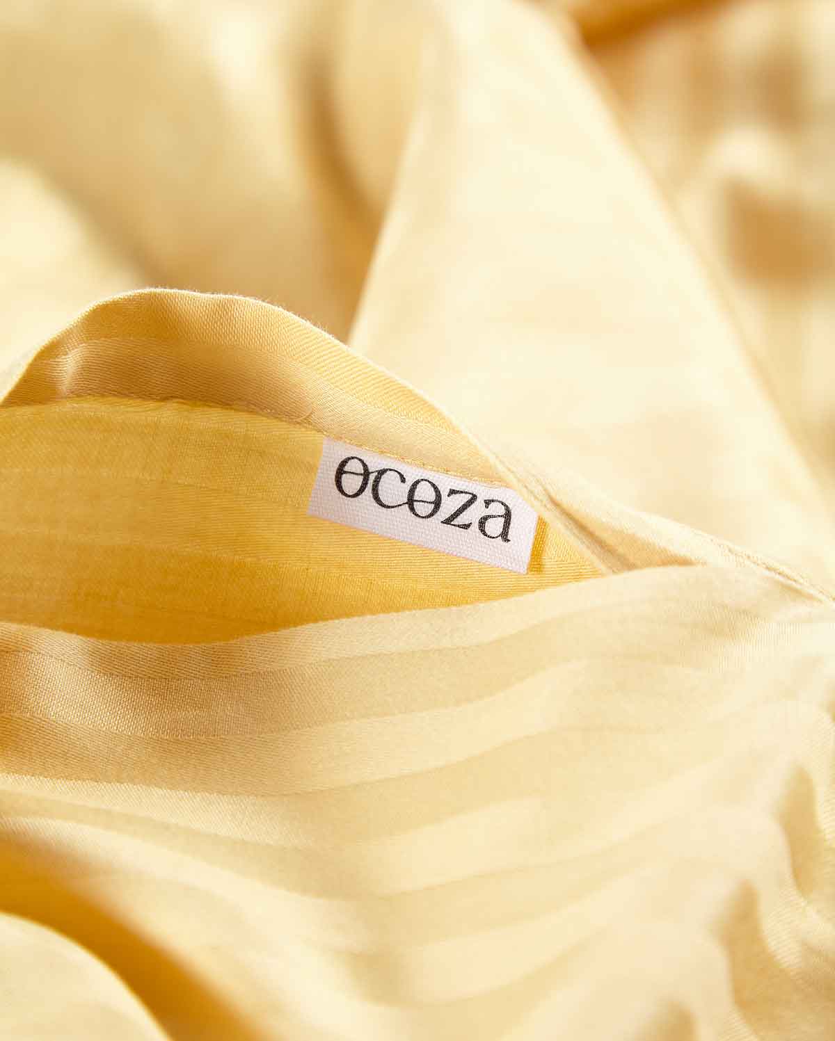 Sateen Stripe - Core Bedding Set - Gold - Image 4